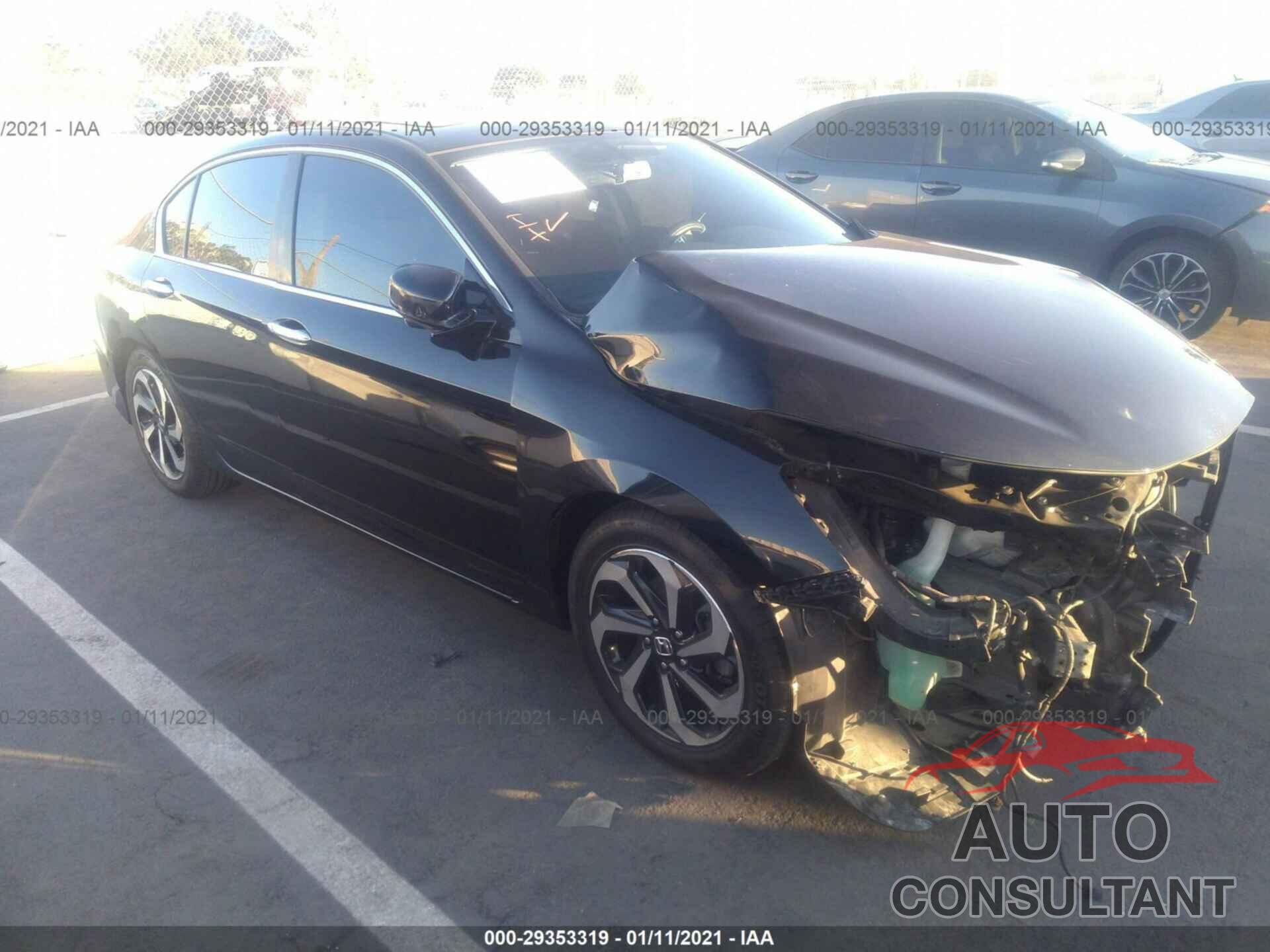 HONDA ACCORD SEDAN 2016 - 1HGCR2F82GA194418