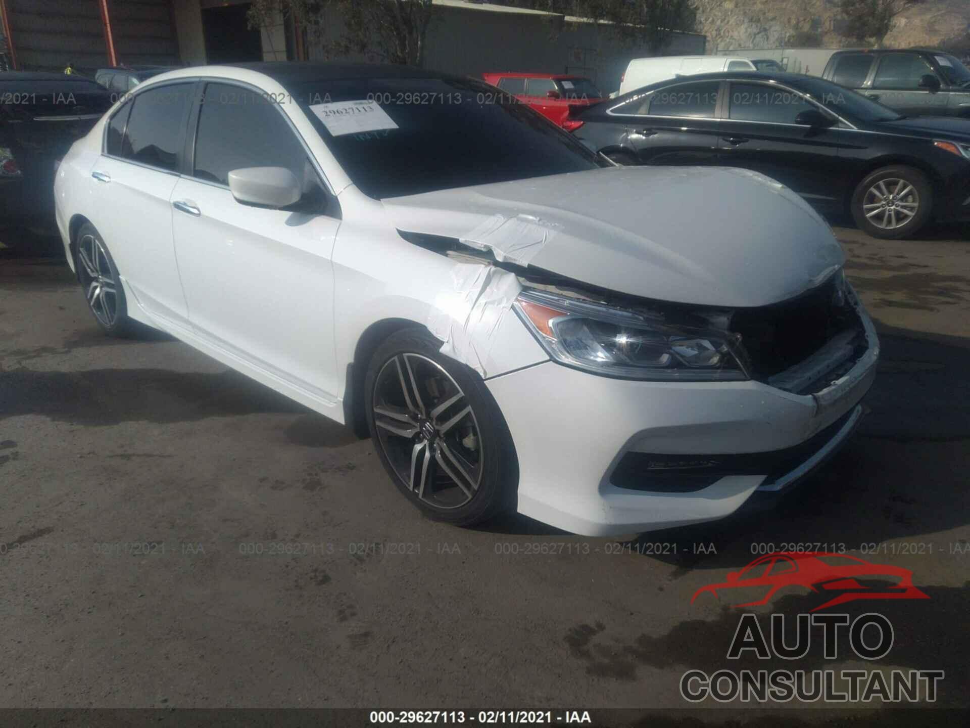 HONDA ACCORD SEDAN 2017 - 1HGCR2F58HA308235