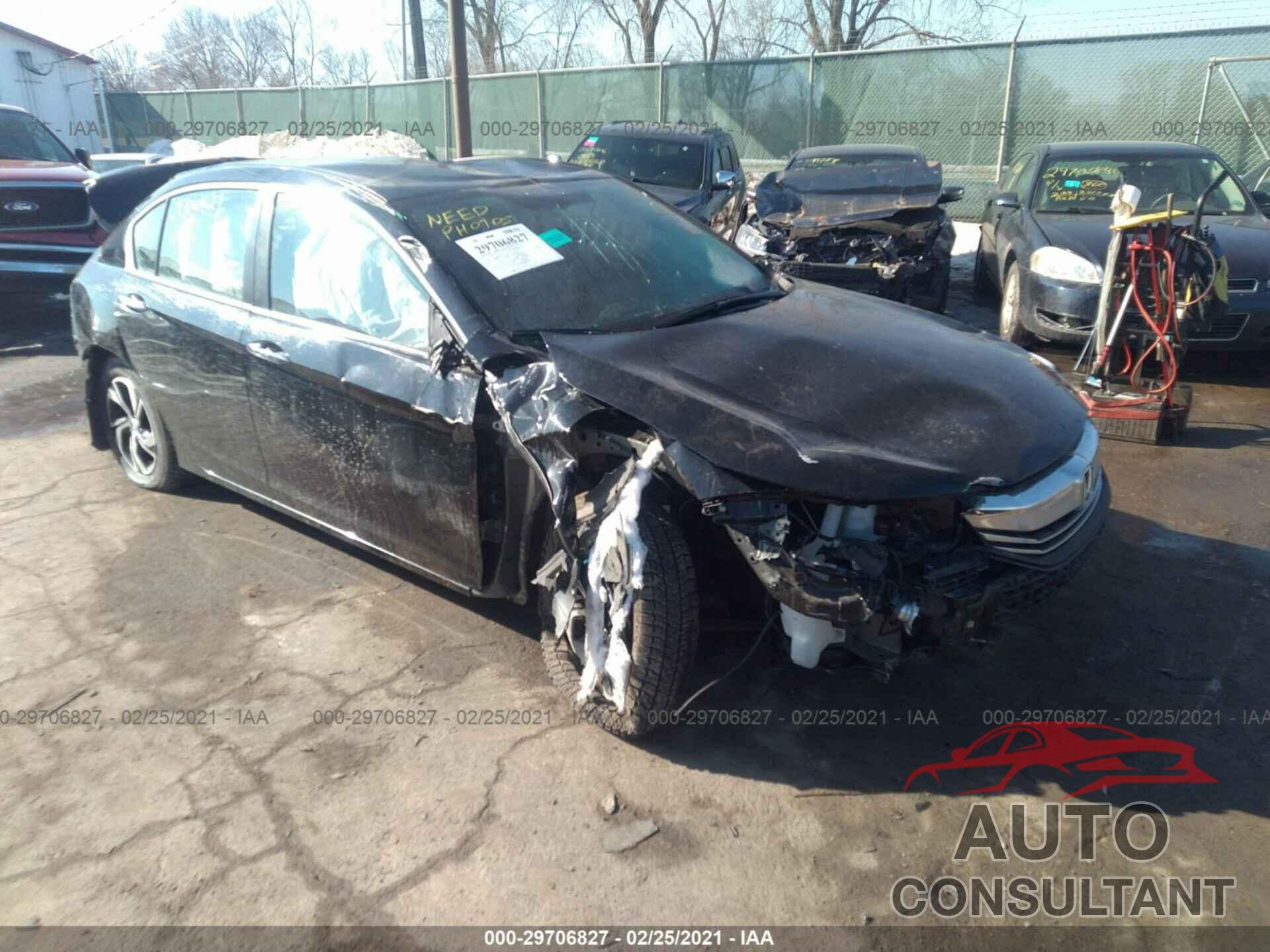 HONDA ACCORD SEDAN 2016 - 1HGCR2F38GA130050