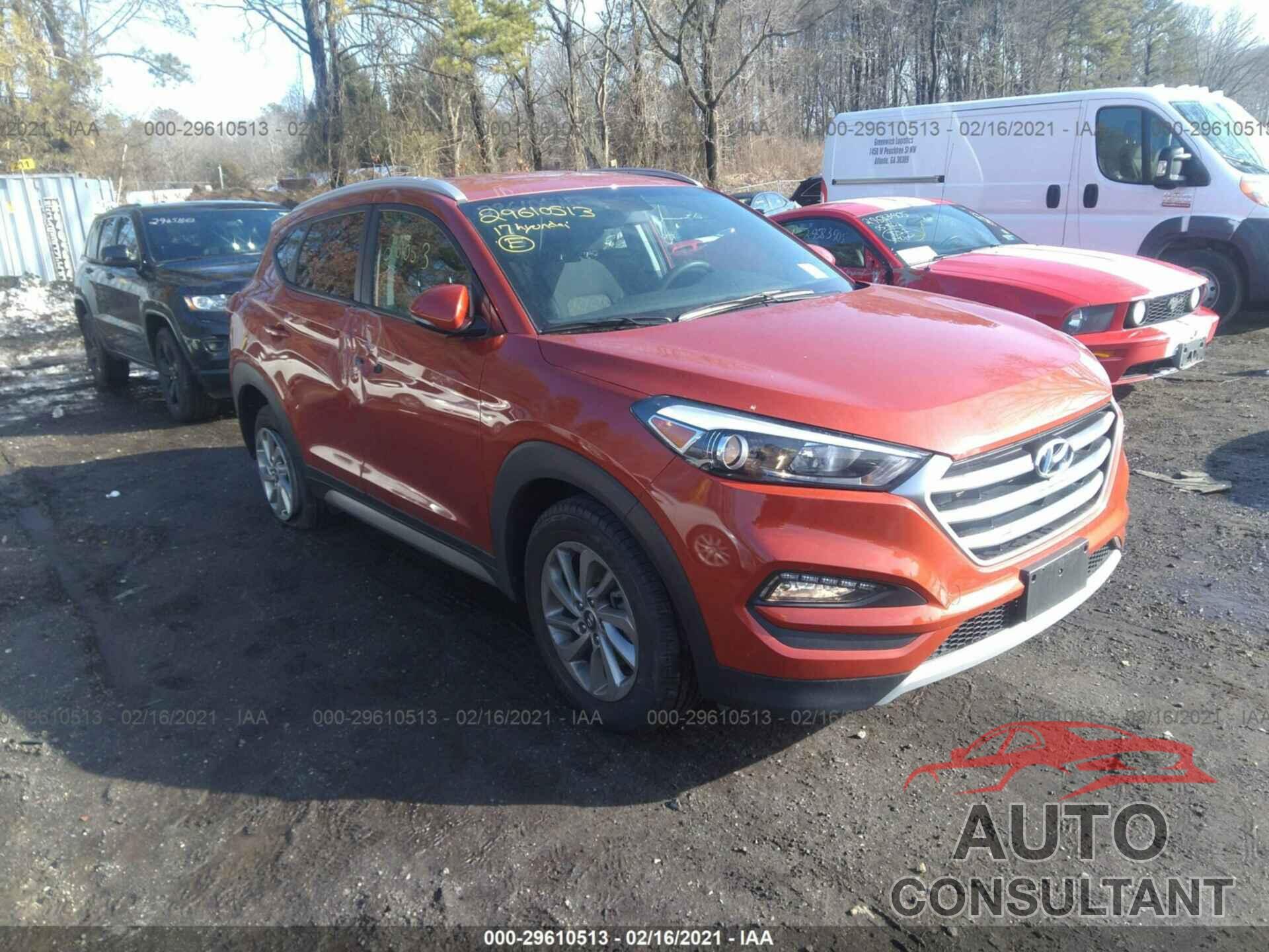 HYUNDAI TUCSON 2017 - KM8J3CA27HU313303