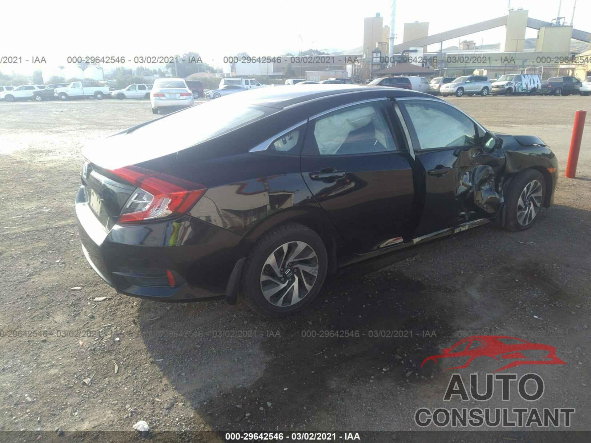 HONDA CIVIC SEDAN 2016 - 19XFC2F57GE204912