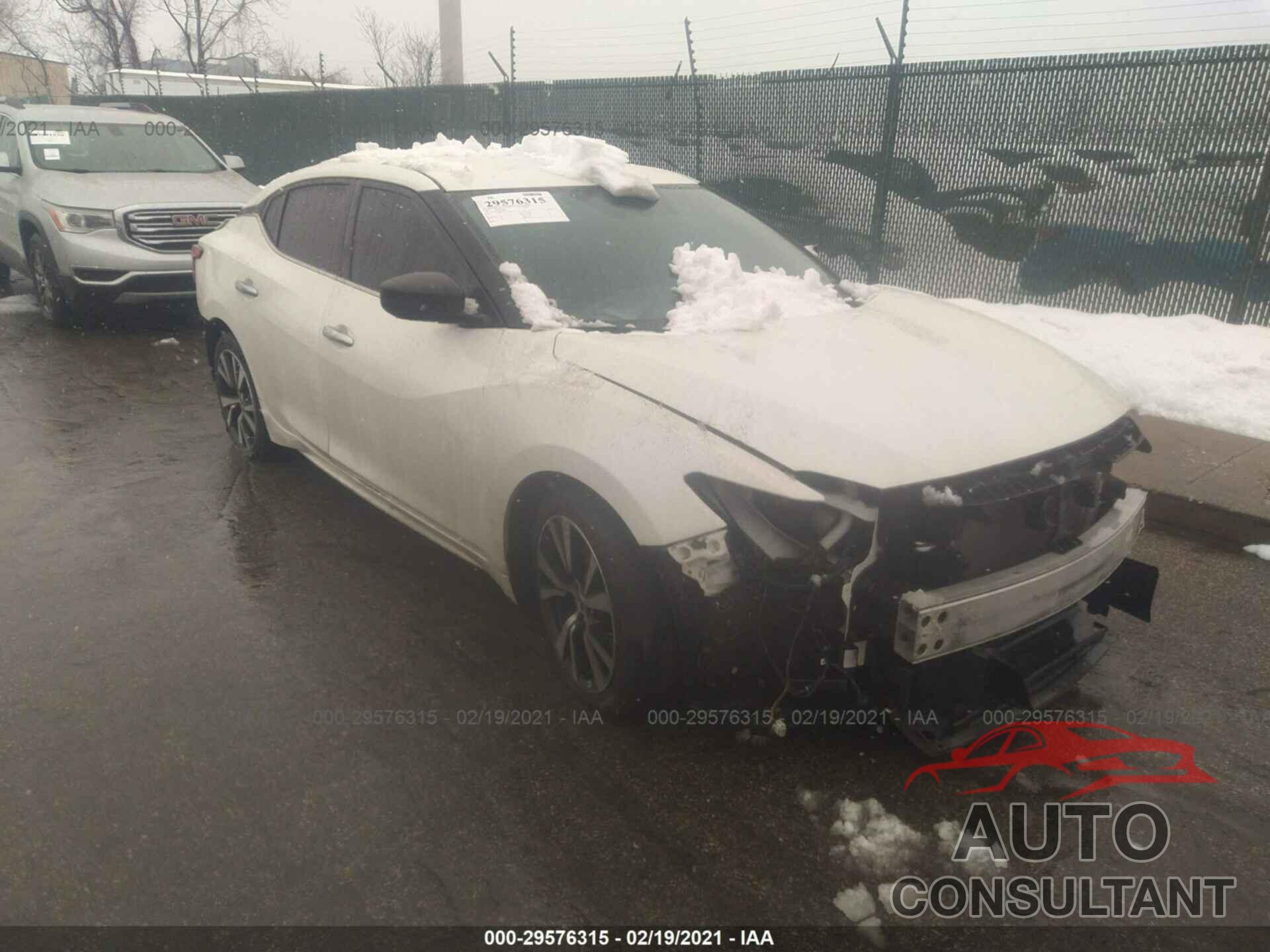 NISSAN MAXIMA 2016 - 1N4AA6AP2GC420244