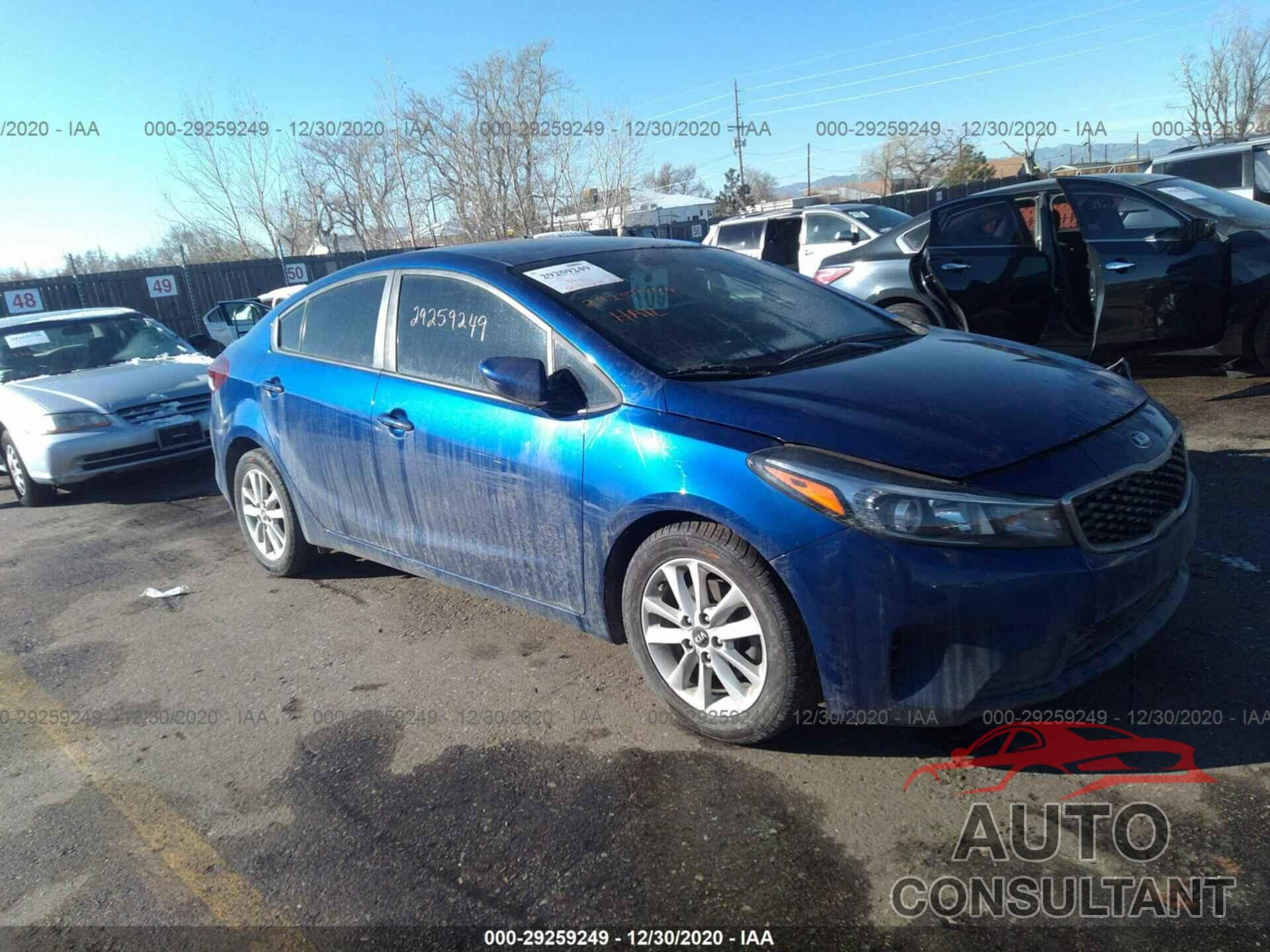 KIA FORTE 2017 - 3KPFL4A78HE129725