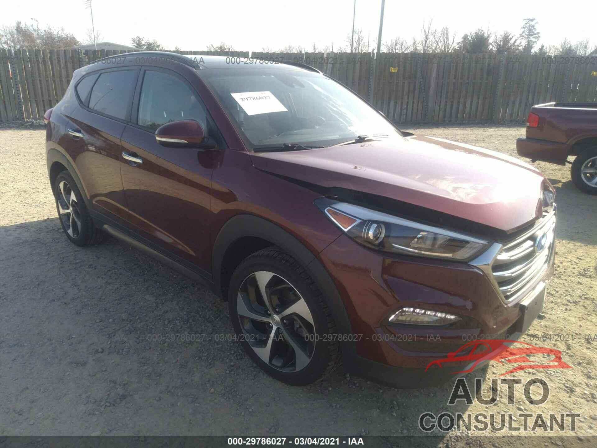 HYUNDAI TUCSON 2016 - KM8J3CA21GU238273
