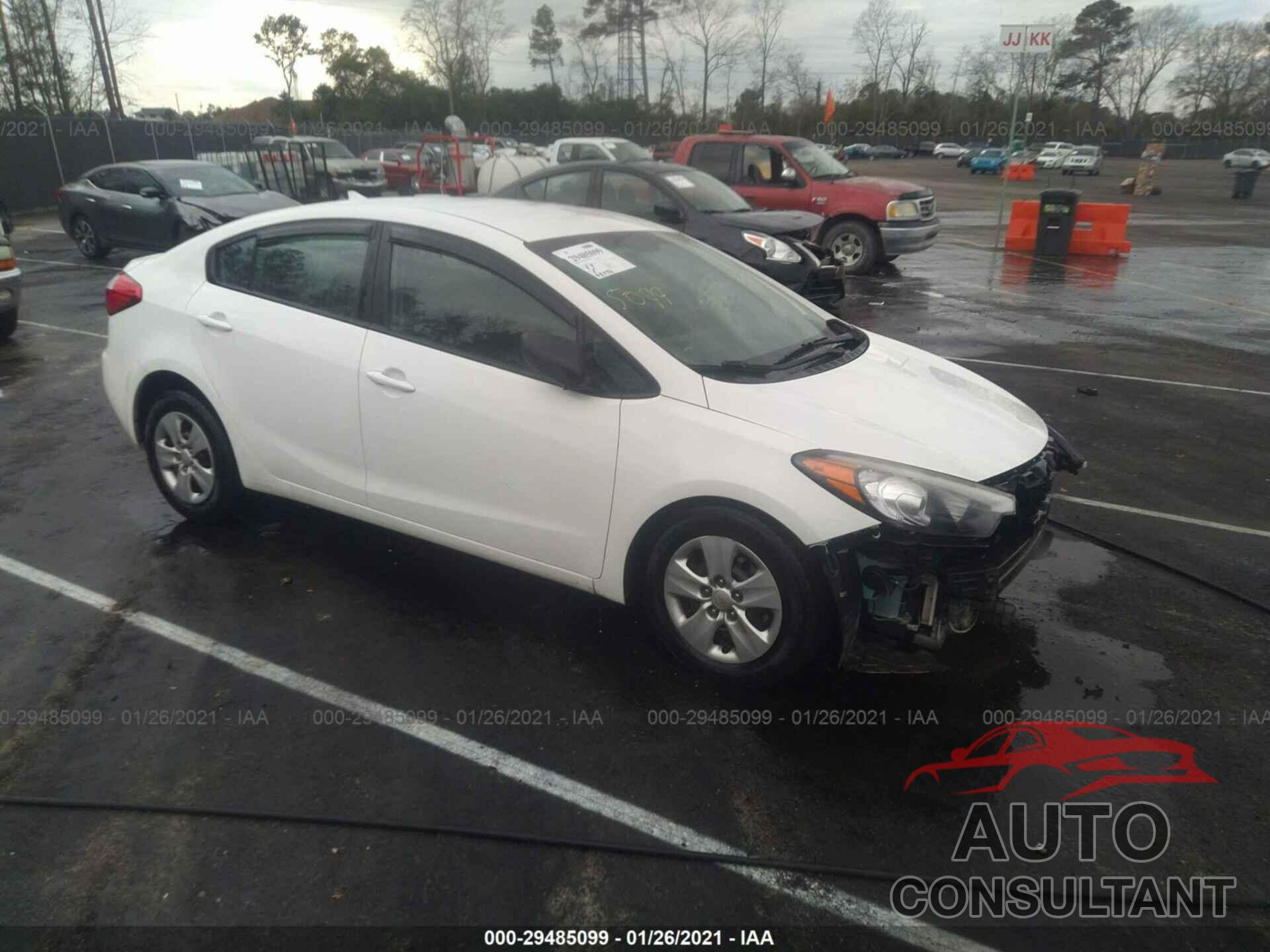KIA FORTE 2016 - KNAFK4A65G5459601