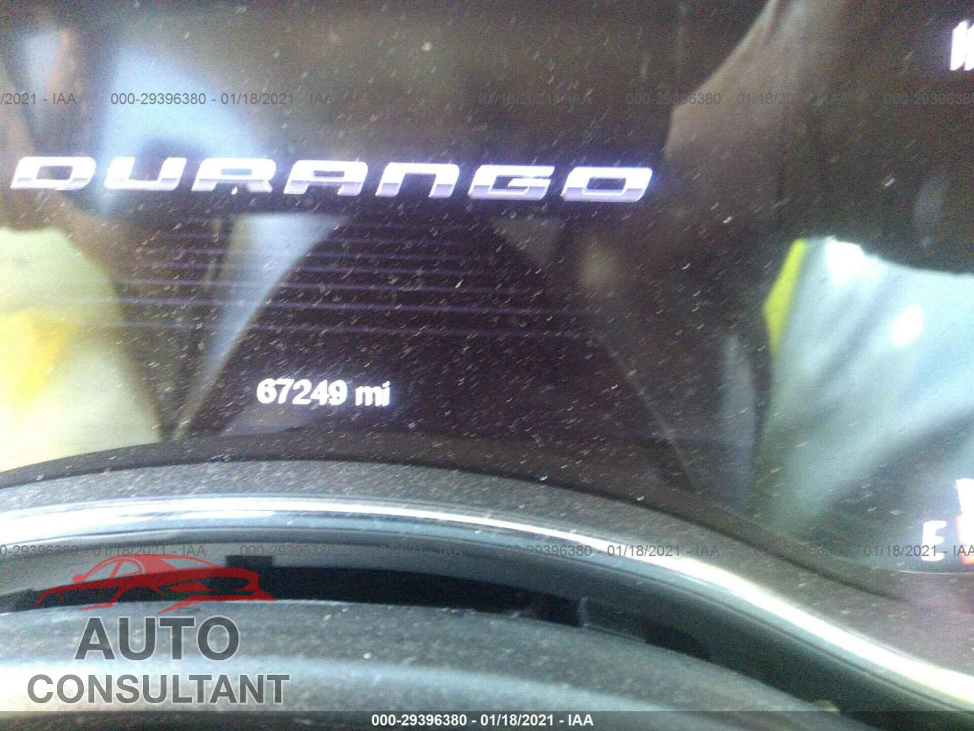 DODGE DURANGO 2017 - 1C4RDHDG6HC921165