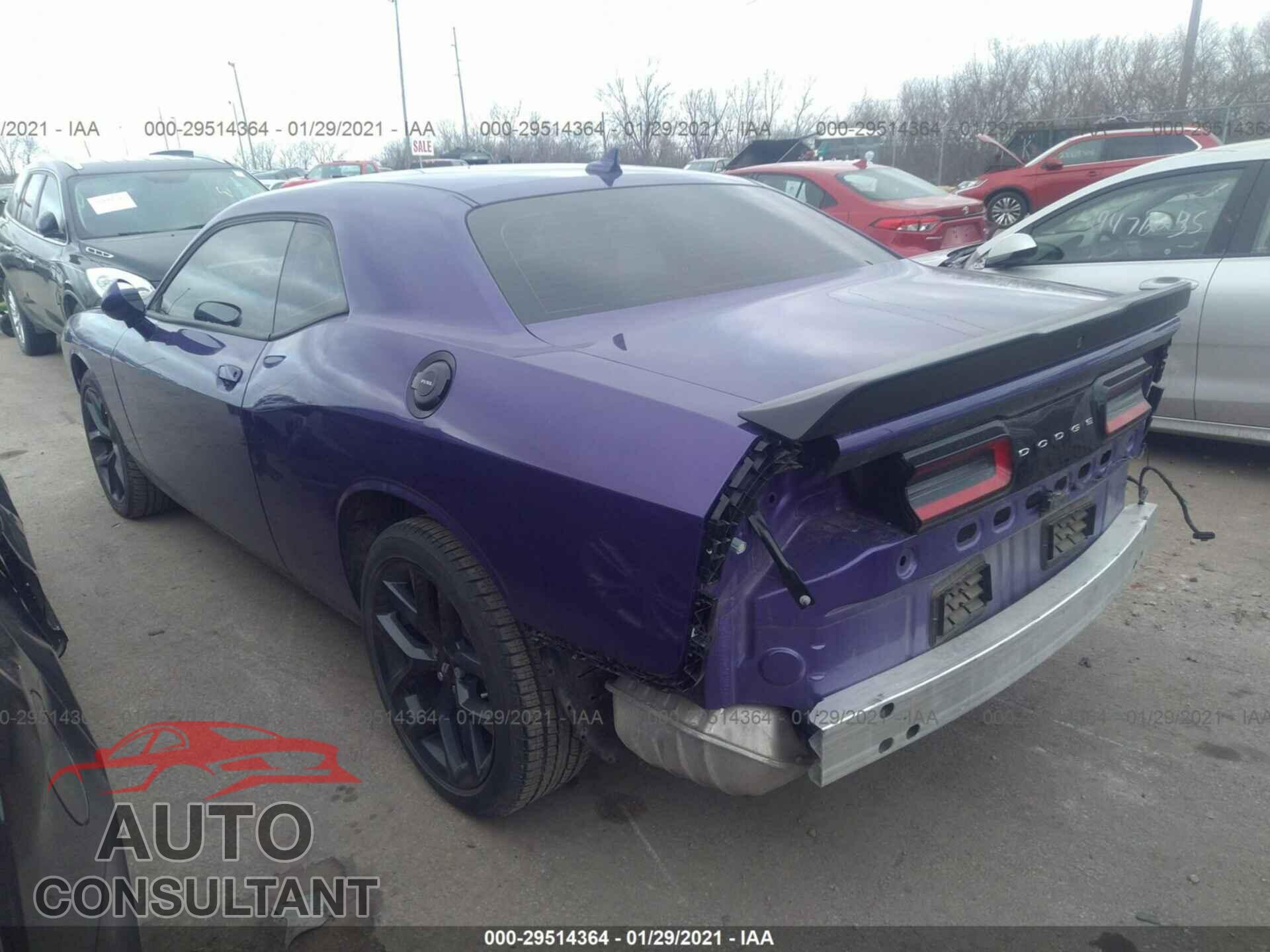 DODGE CHALLENGER 2019 - 2C3CDZAG6KH666428