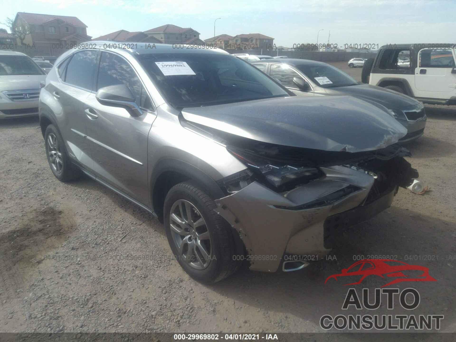 LEXUS NX 300H 2016 - JTJBJRBZ2G2032109