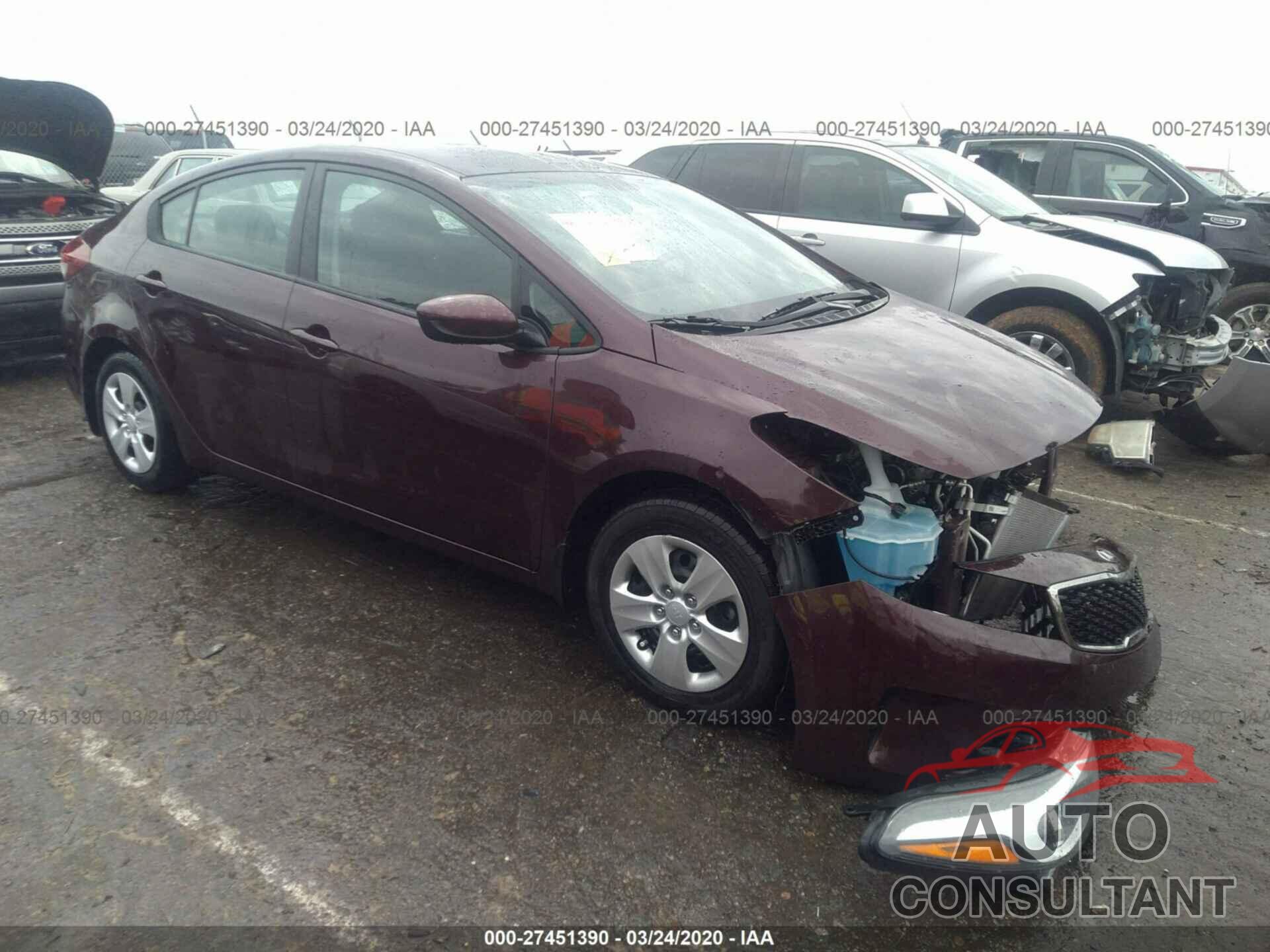 KIA Forte 2017 - 3KPFK4A78HE153638