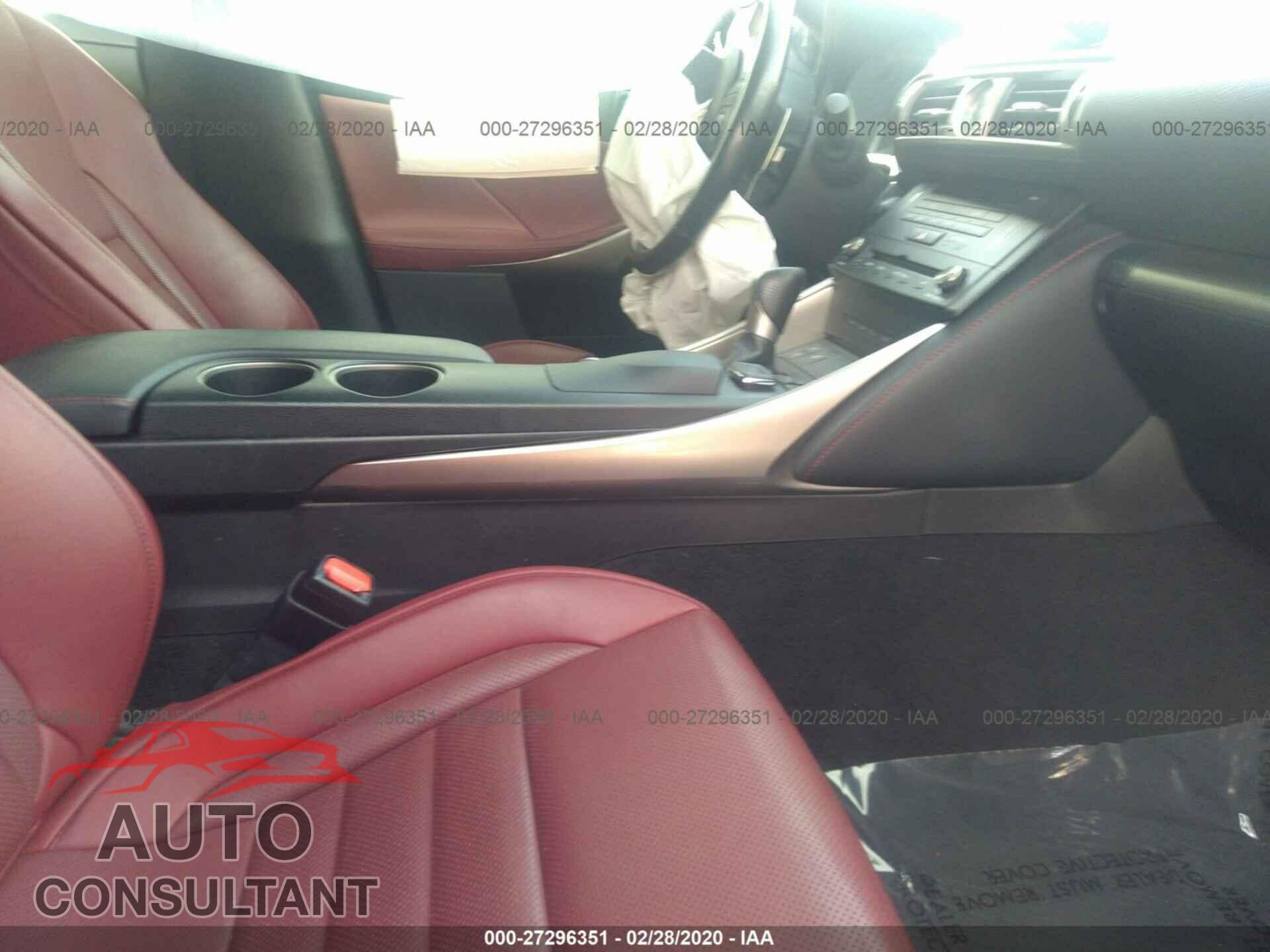 Lexus IS 2016 - JTHCE1D22G5010654
