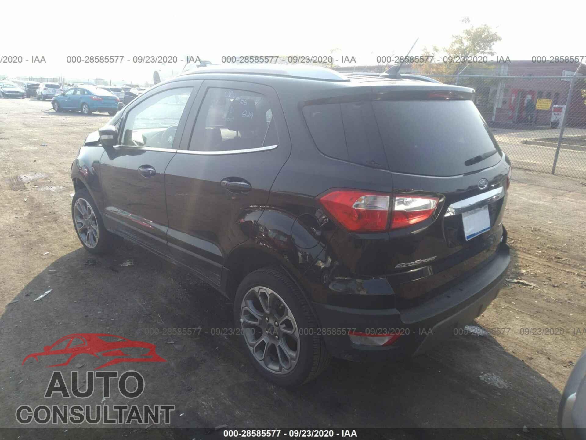 FORD ECOSPORT 2019 - MAJ6S3KL9KC293840