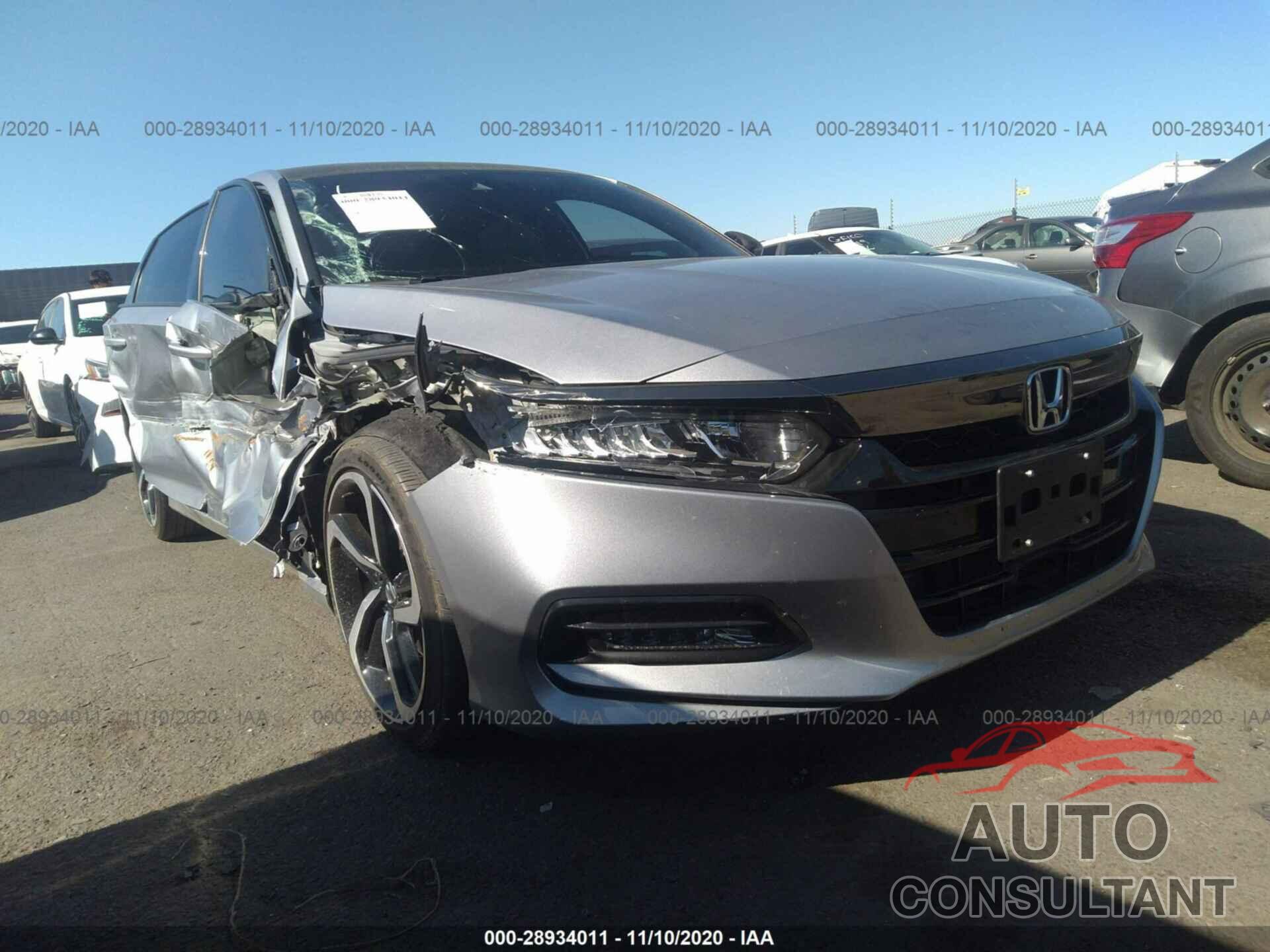 HONDA ACCORD SEDAN 2019 - 1HGCV1F34KA057760