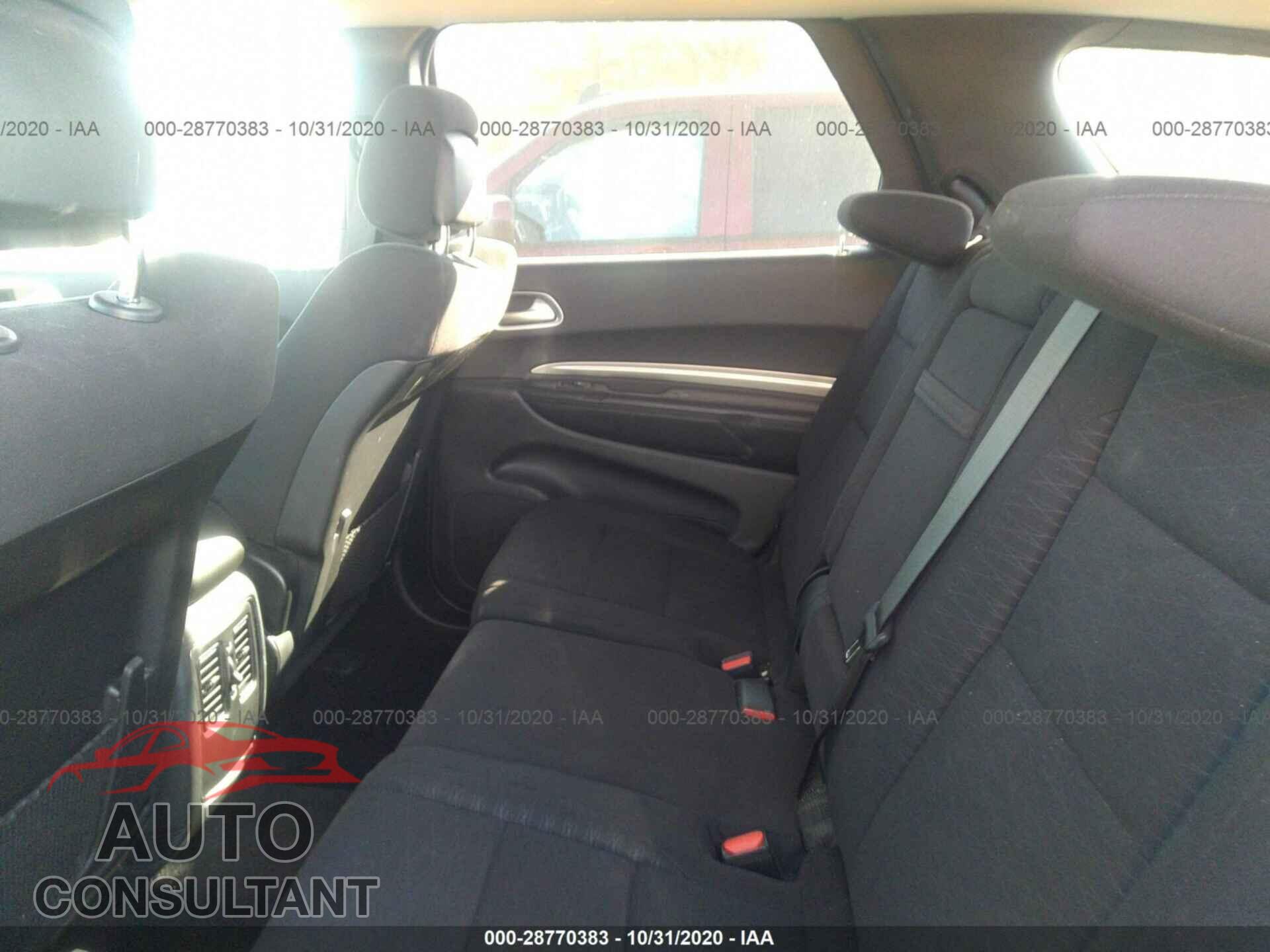DODGE DURANGO 2019 - 1C4RDJAG5KC799109