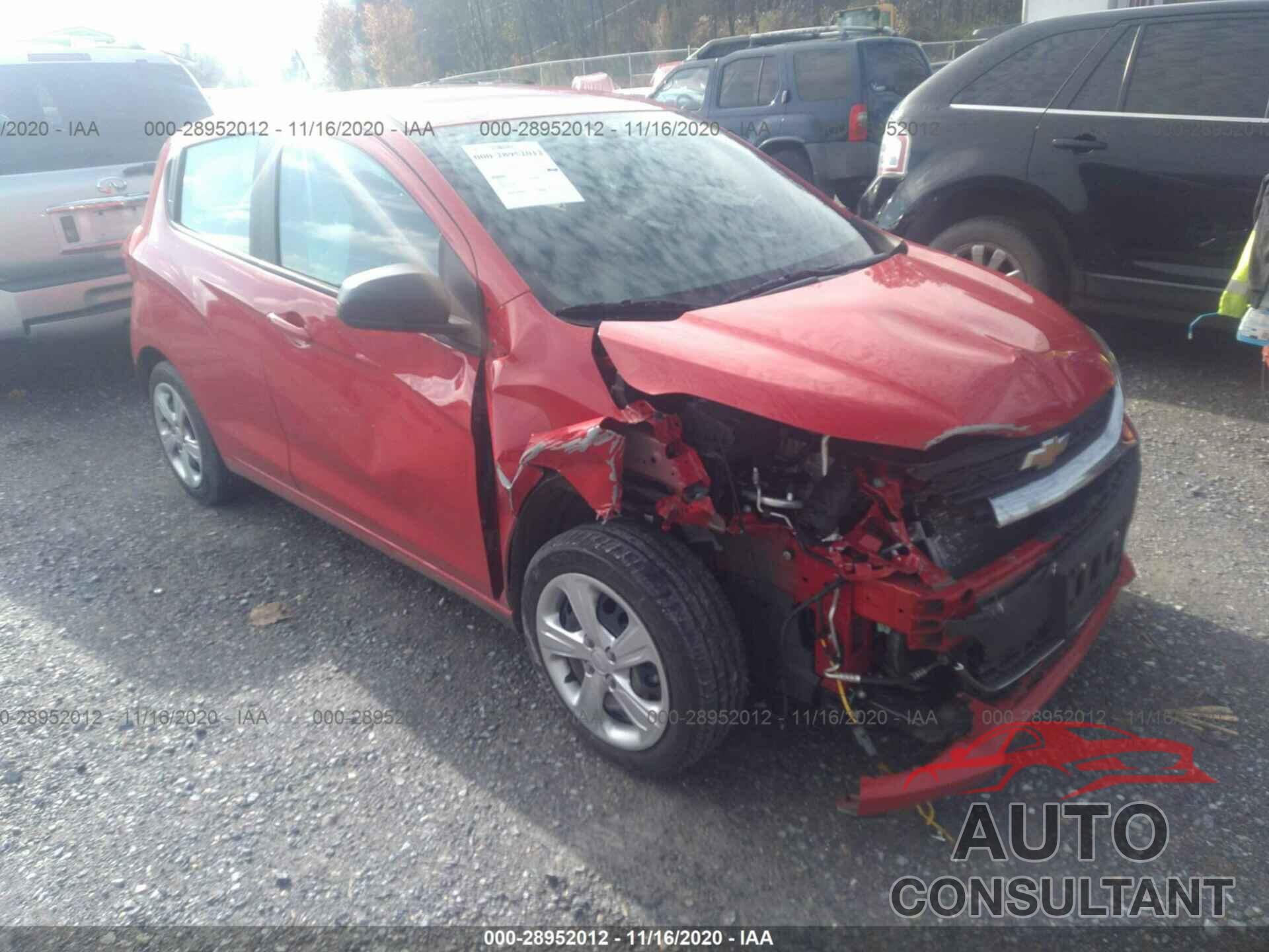 CHEVROLET SPARK 2020 - KL8CA6SA7LC429568