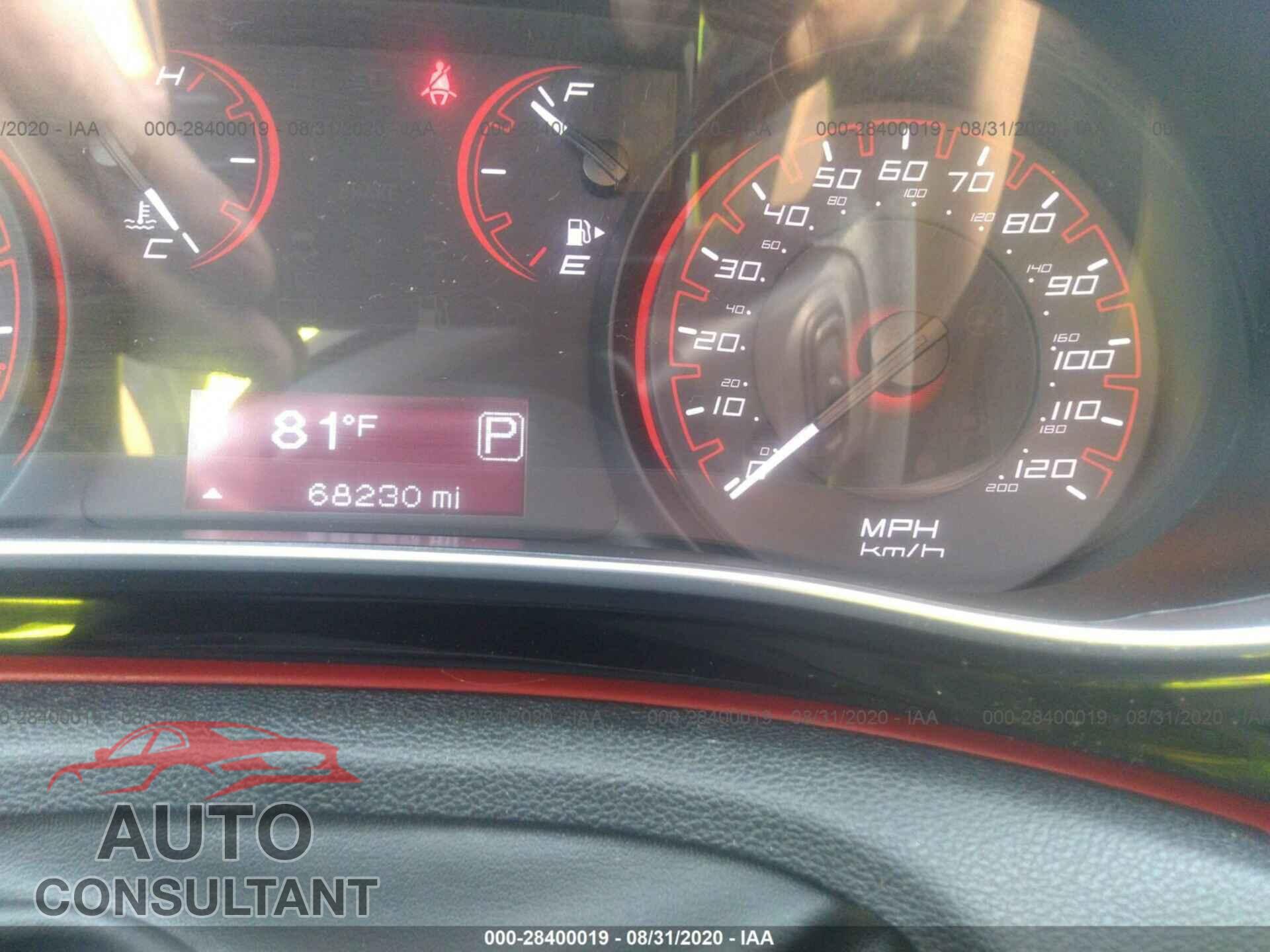 DODGE DART 2016 - 1C3CDFBB3GD749935