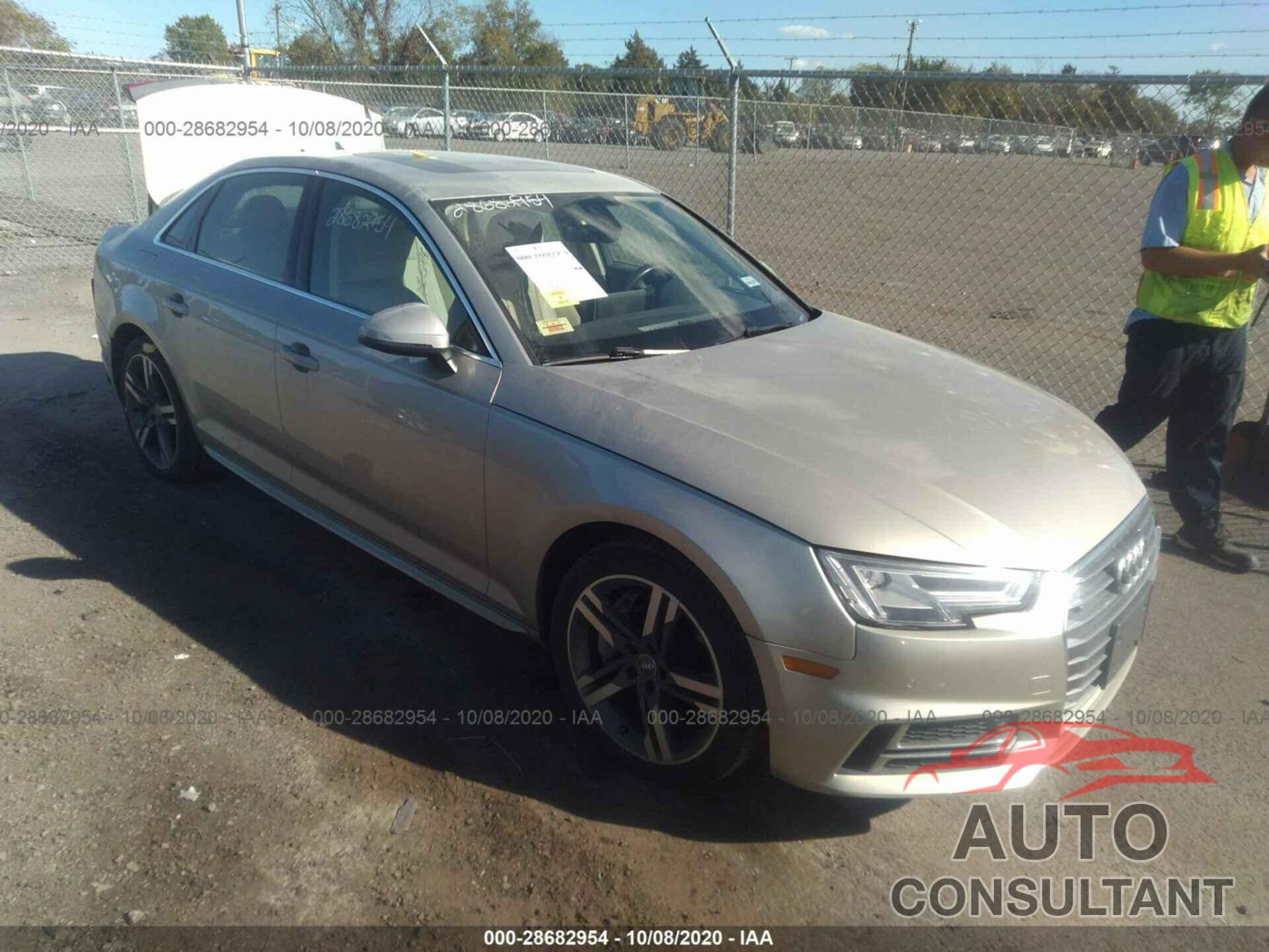 AUDI A4 2017 - WAUENAF45HN045356