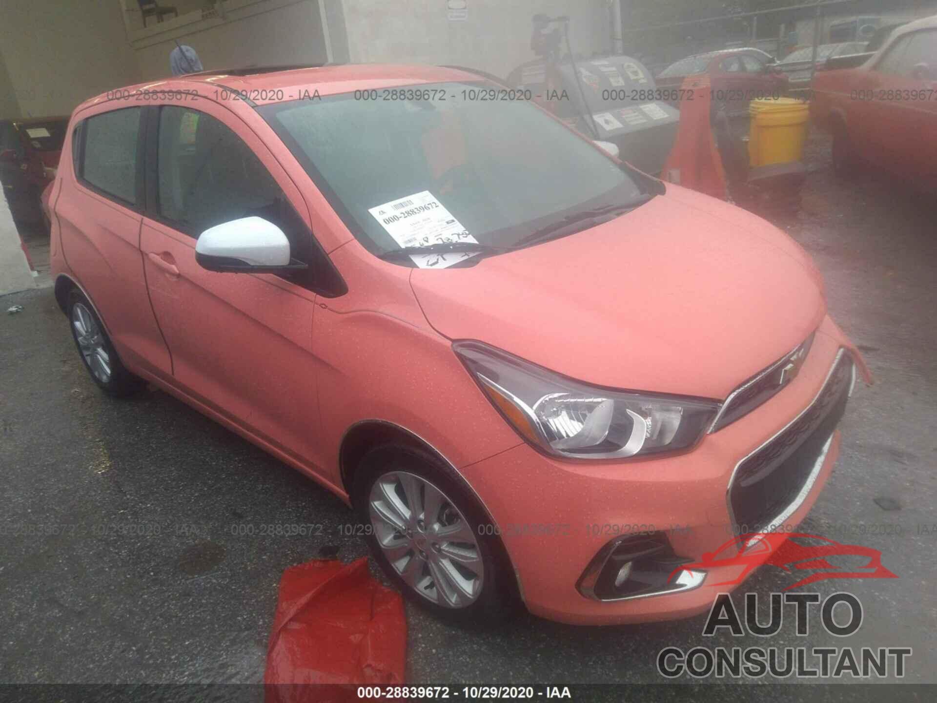 CHEVROLET SPARK 2018 - KL8CD6SA4JC457719