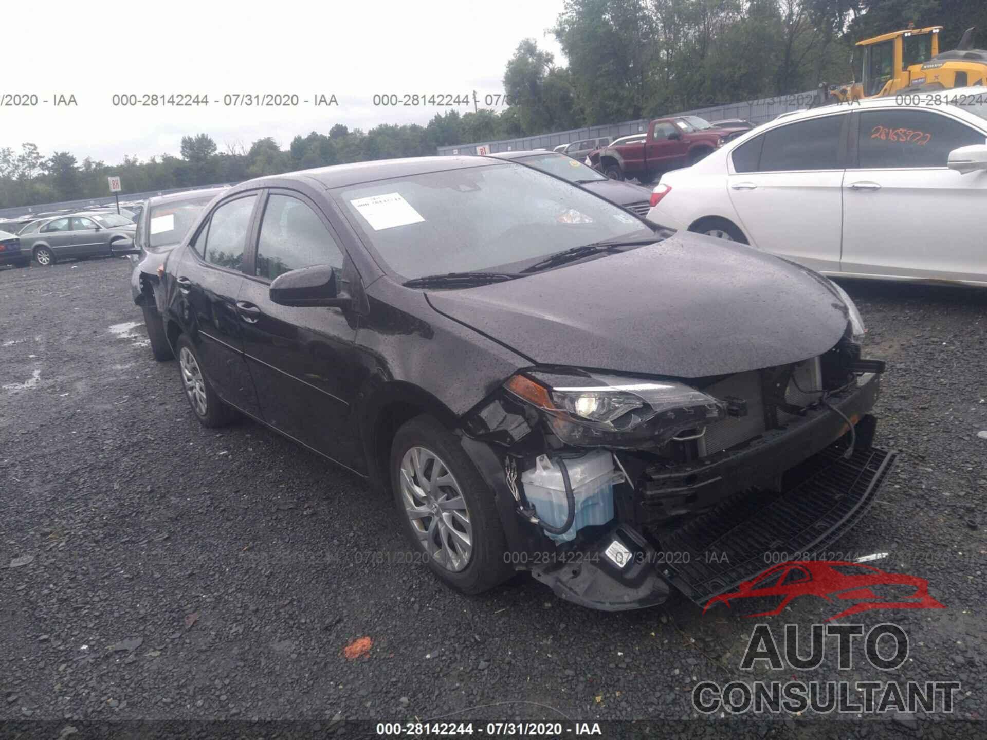 TOYOTA COROLLA 2017 - 2T1BURHEXHC807340