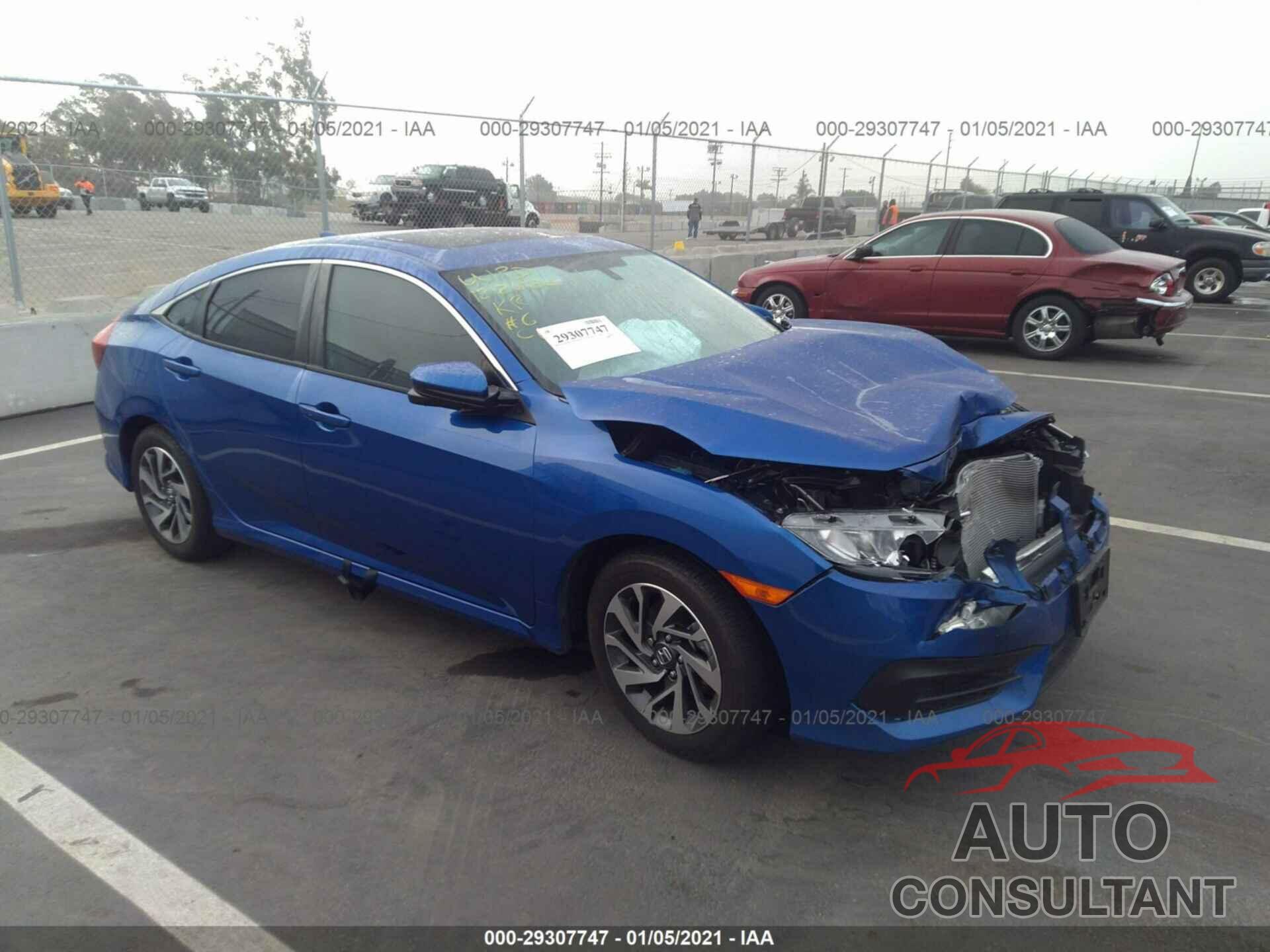 HONDA CIVIC SEDAN 2018 - 2HGFC2F77JH514394