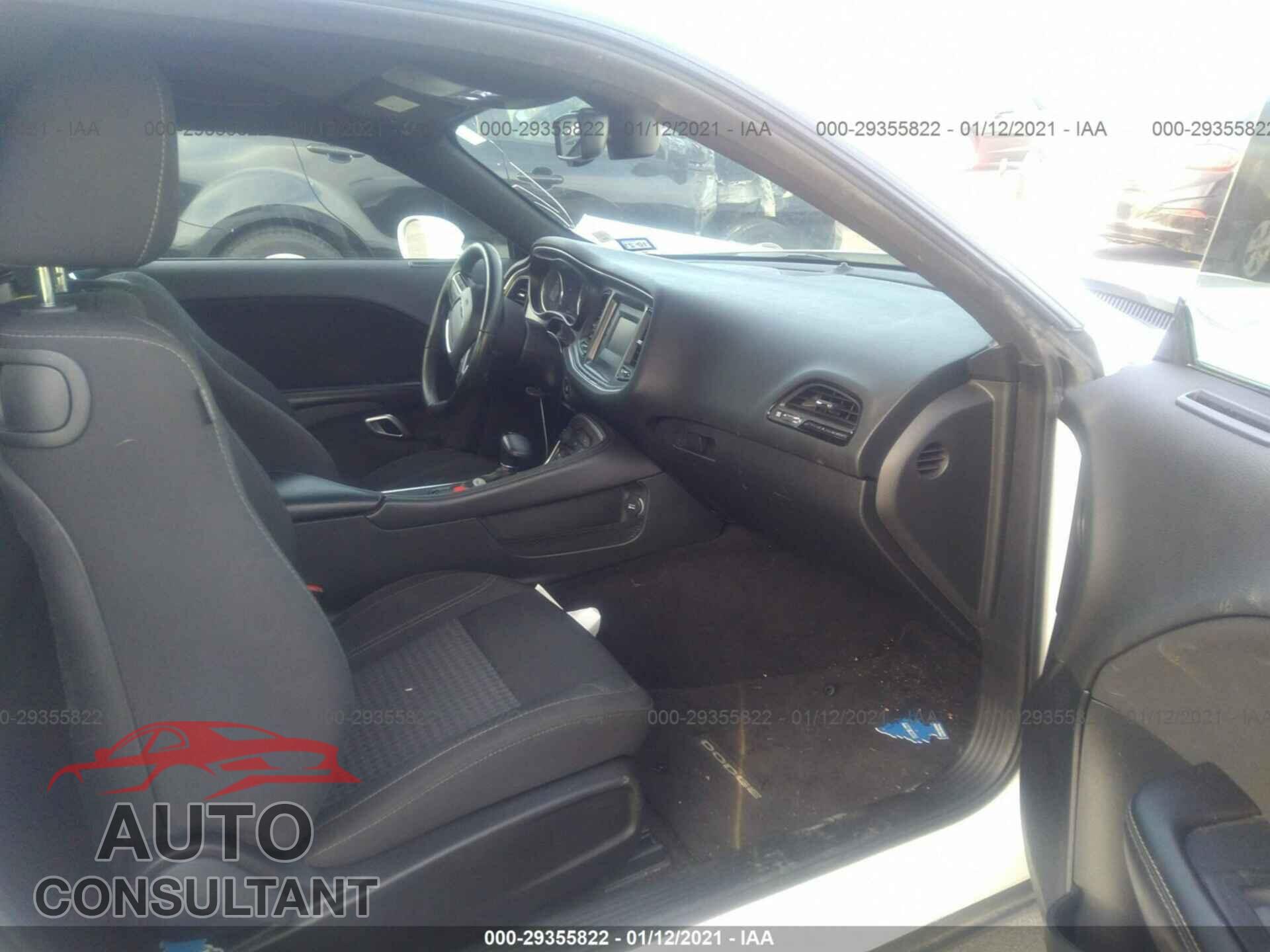 DODGE CHALLENGER 2016 - 2C3CDZAG8GH336913