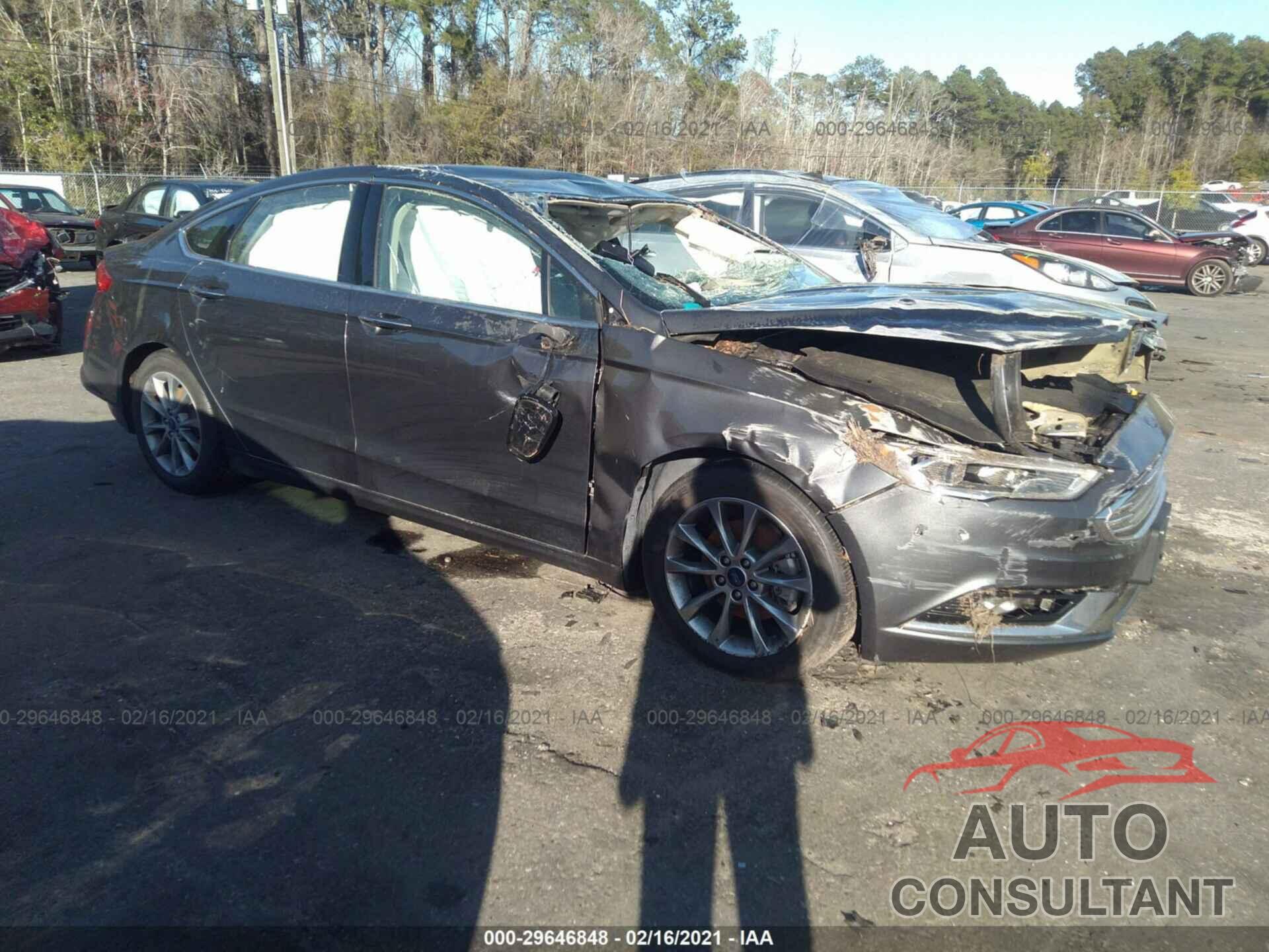 FORD FUSION 2017 - 3FA6P0HDXHR161695