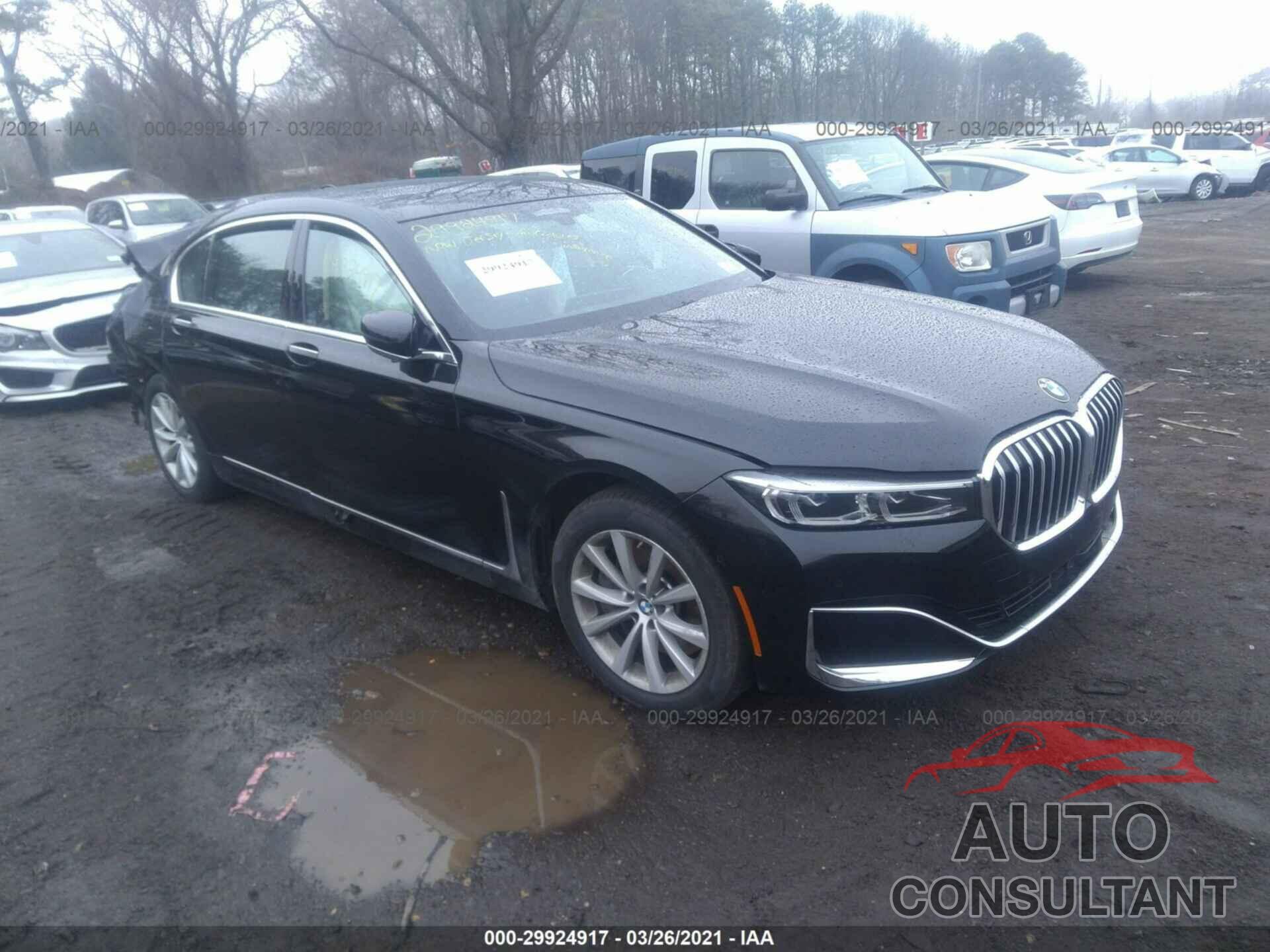 BMW 7 SERIES 2021 - WBA7U2C06MCF65433