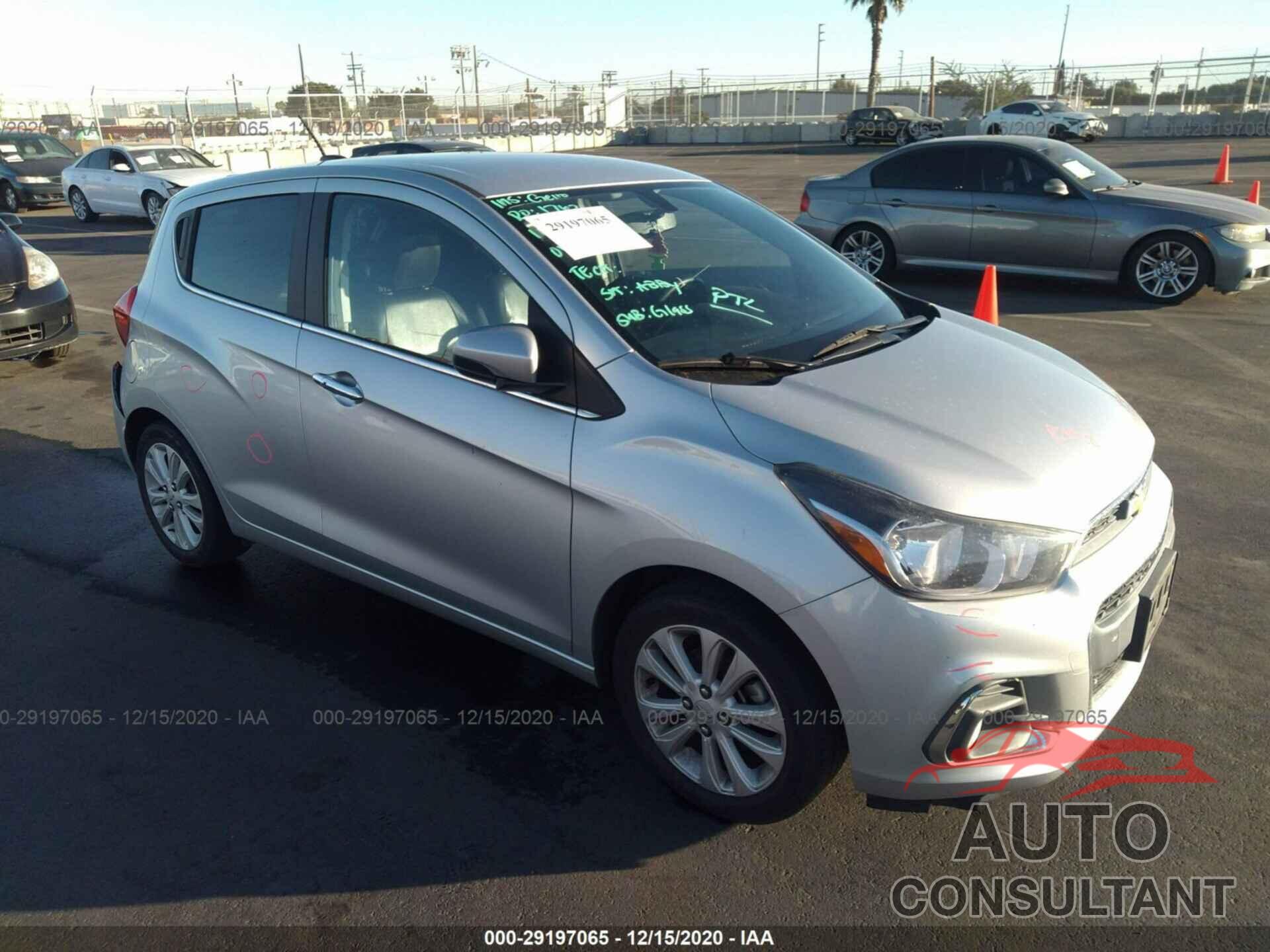 CHEVROLET SPARK 2016 - KL8CF6SA7GC562810
