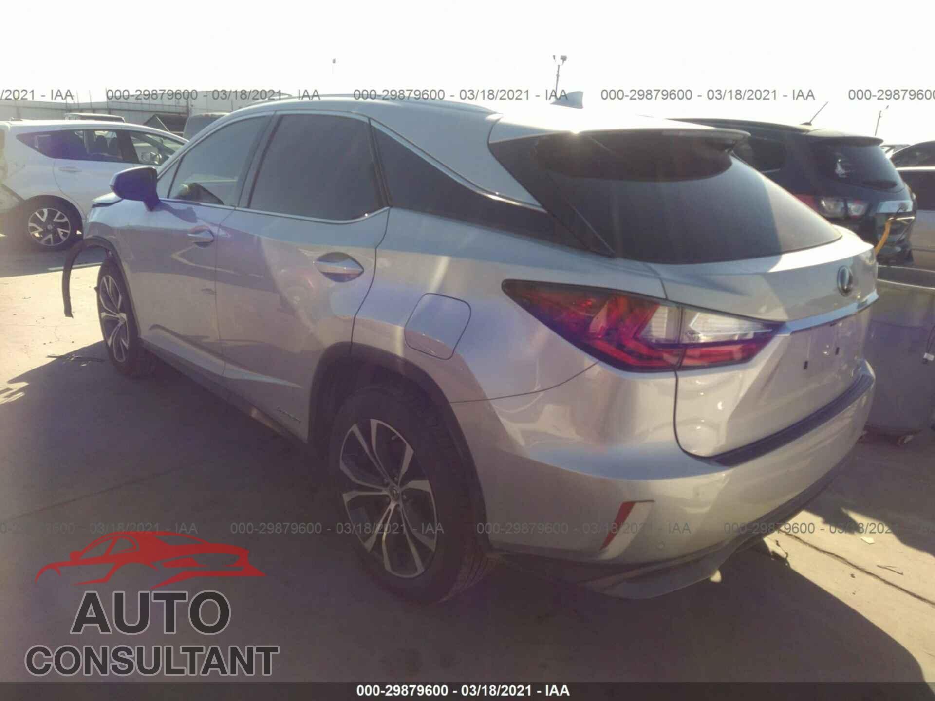 LEXUS RX 2017 - 2T2BGMCA6HC012005