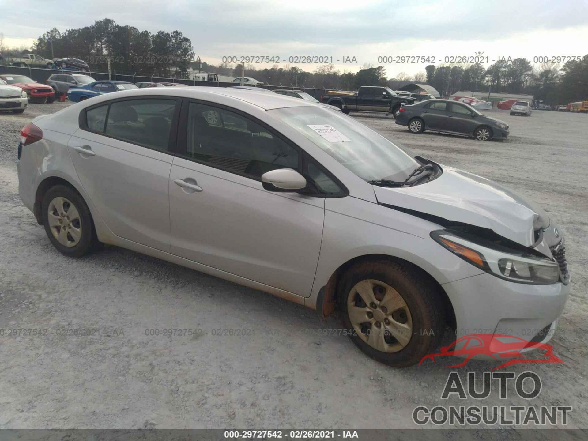 KIA FORTE 2017 - 3KPFK4A7XHE101461