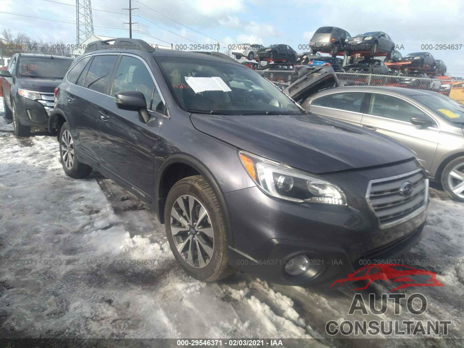 SUBARU OUTBACK 2016 - 4S4BSENC4G3251823