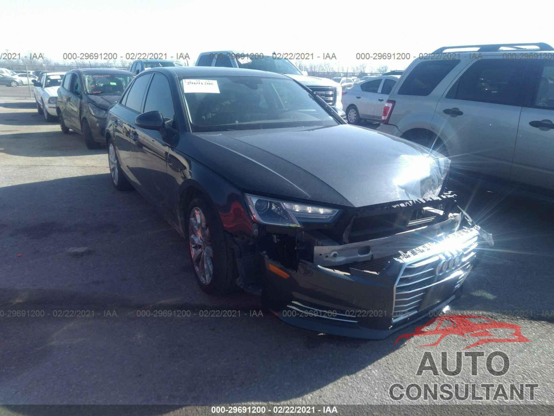 AUDI A4 2017 - WAUANAF41HN001854