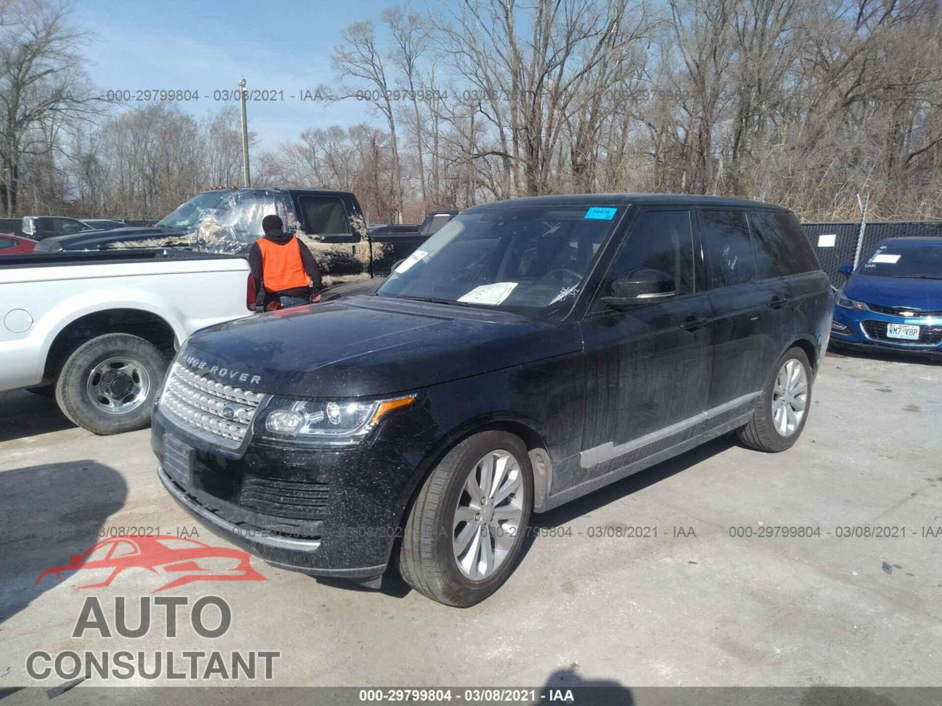 LAND ROVER RANGE ROVER 2017 - SALGS2FV5HA370205
