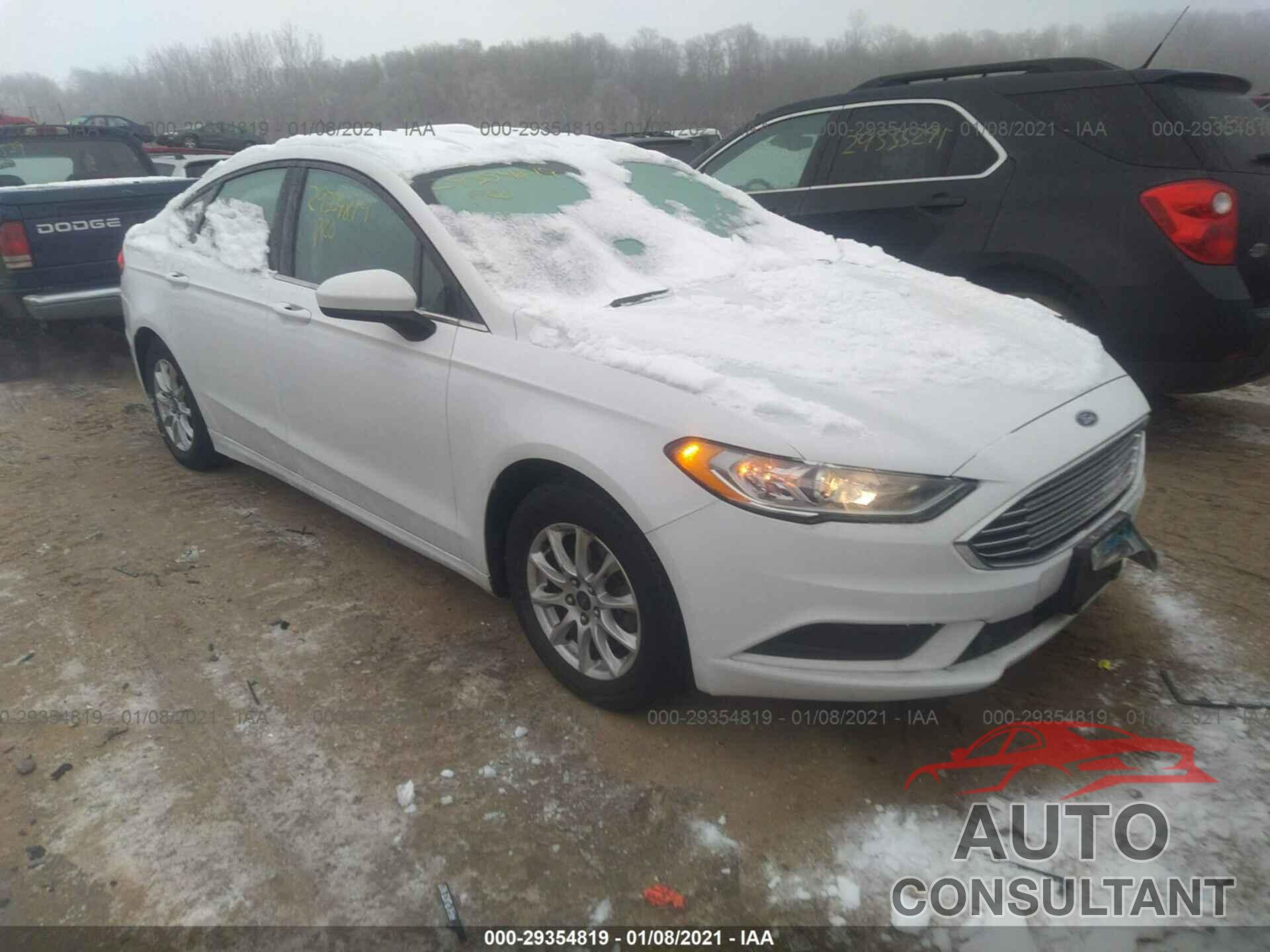 FORD FUSION 2017 - 3FA6P0G74HR163468