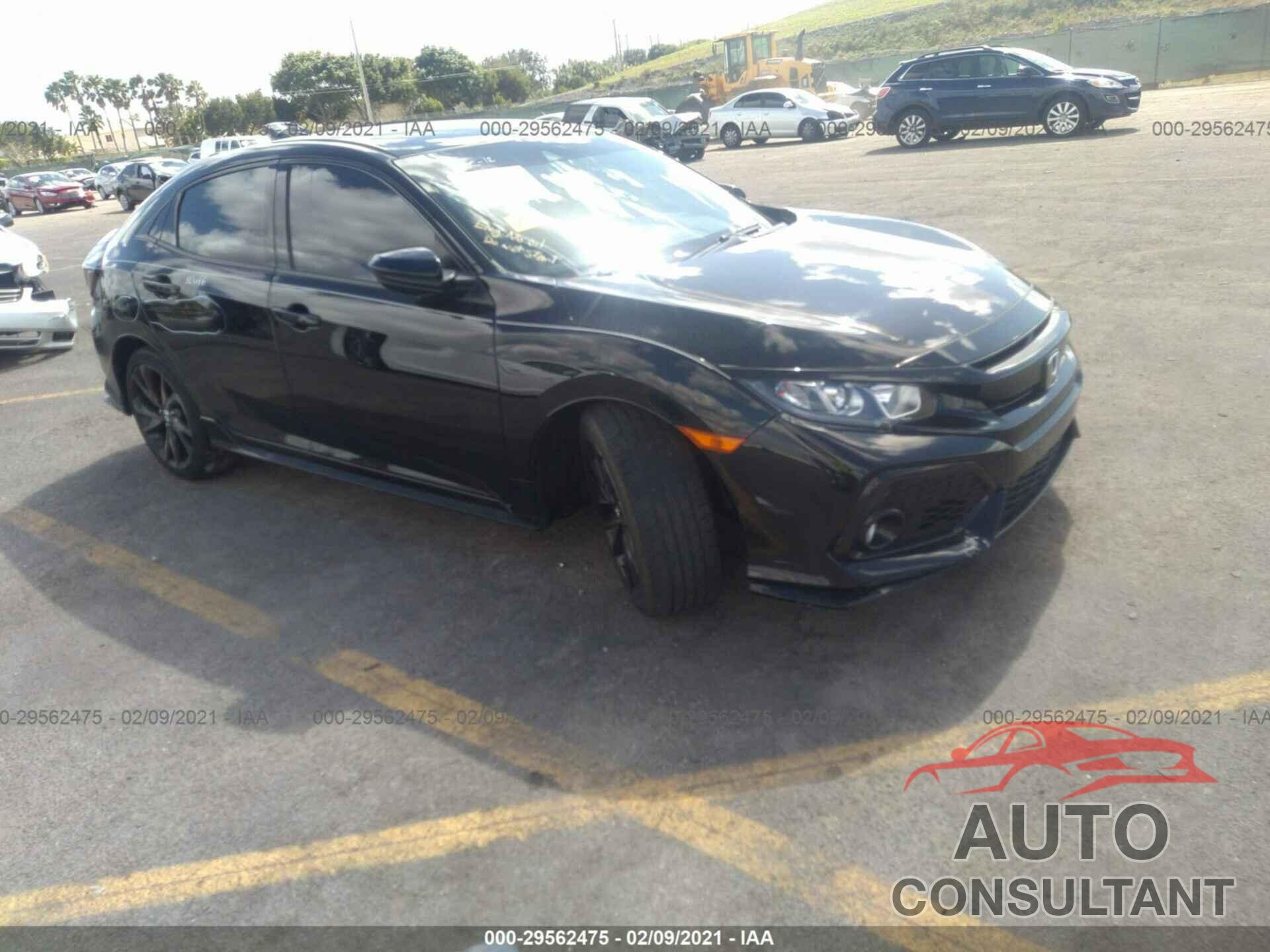 HONDA CIVIC HATCHBACK 2019 - SHHFK7H47KU202549