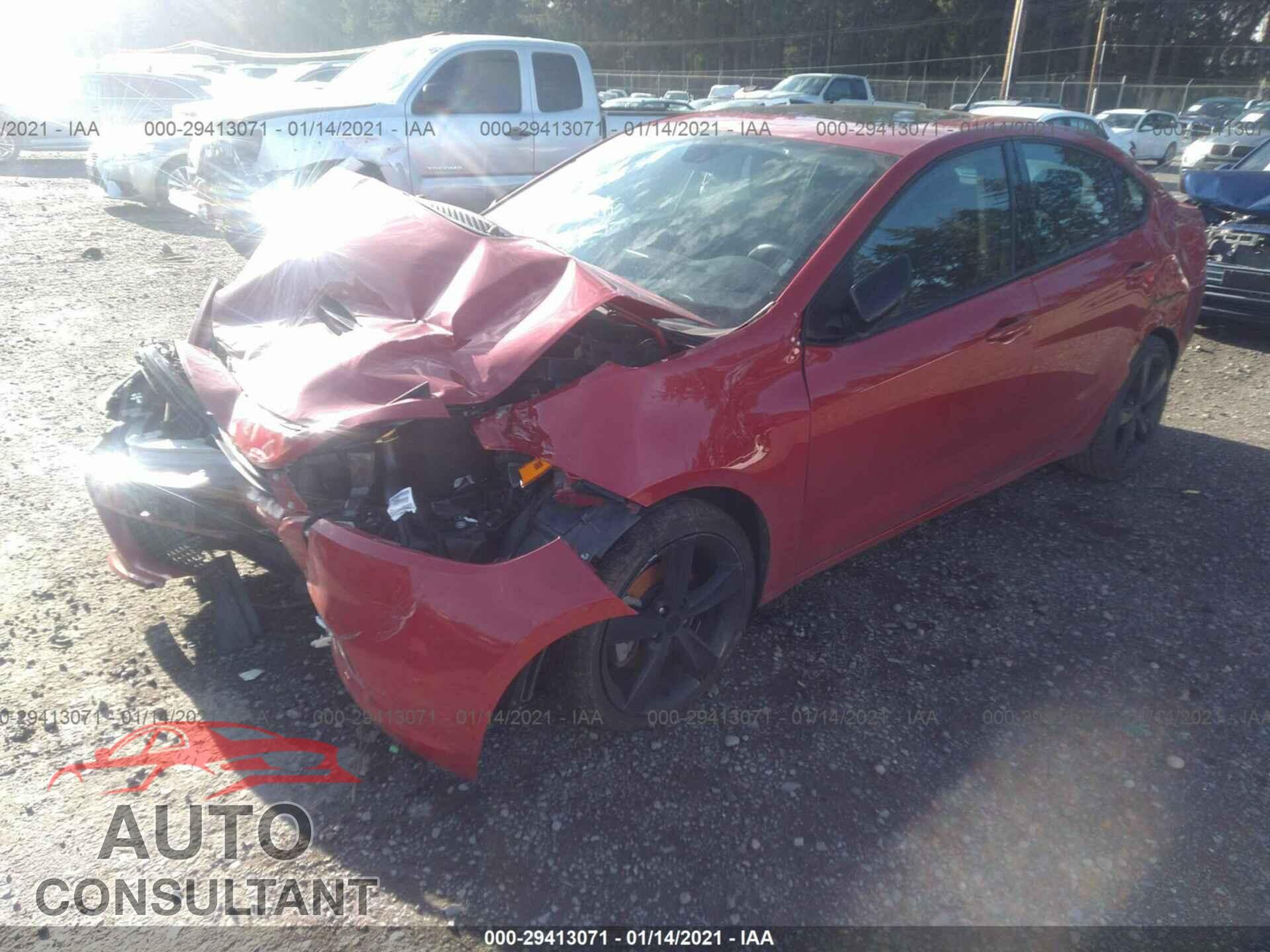 DODGE DART 2016 - 1C3CDFBB2GD701410