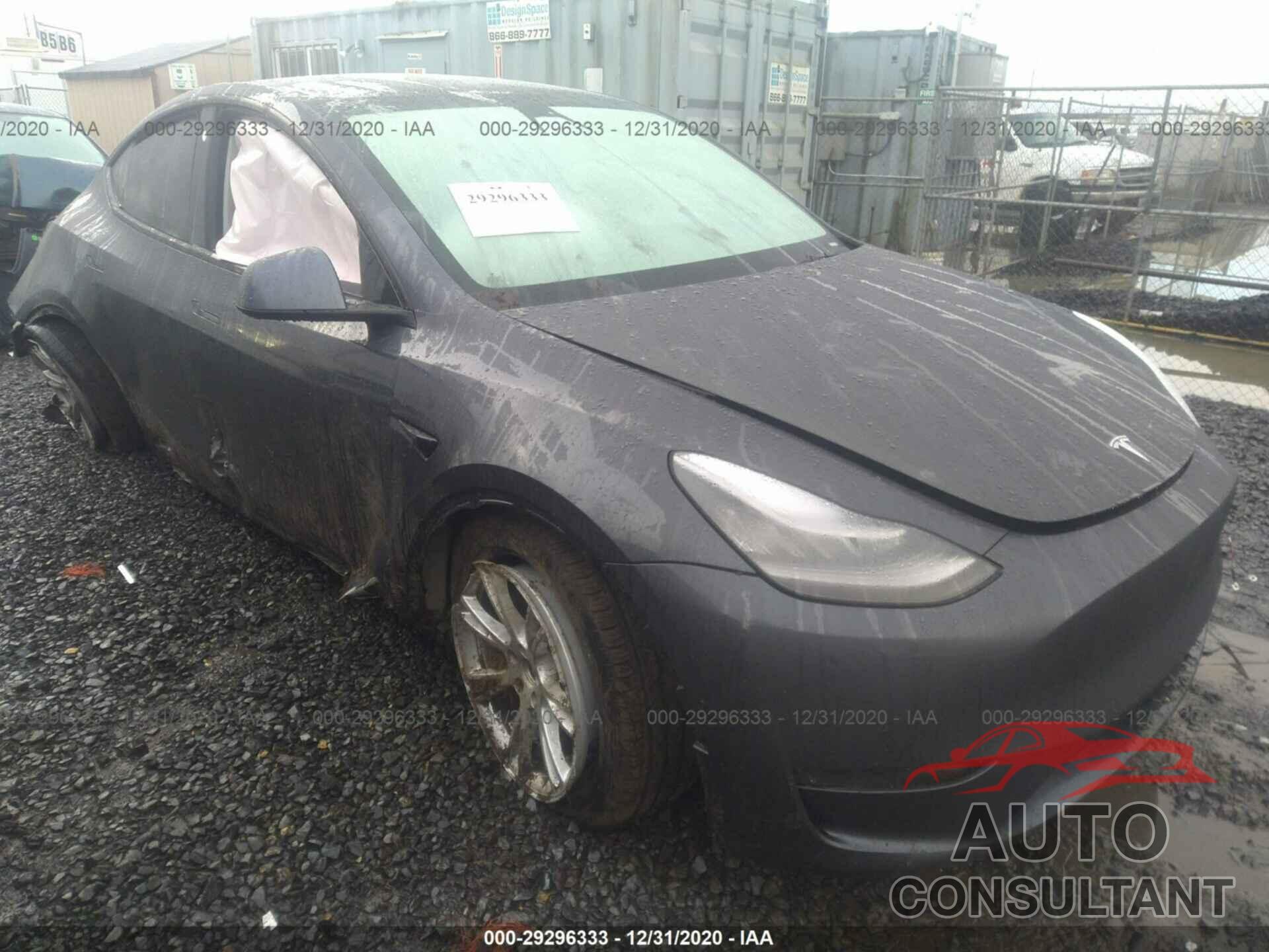 TESLA MODEL Y 2021 - 5YJYGDEE0MF086721