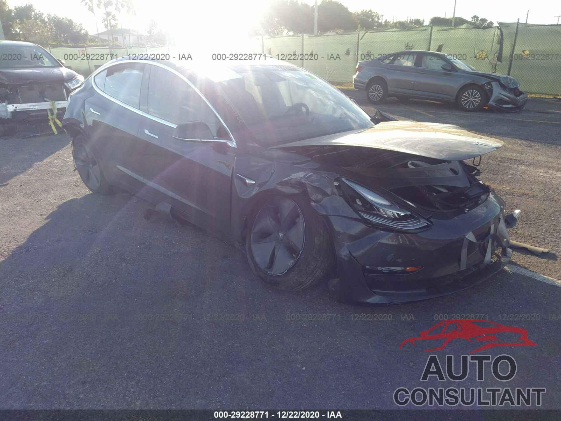 TESLA MODEL 3 2019 - 5YJ3E1EA7KF190308