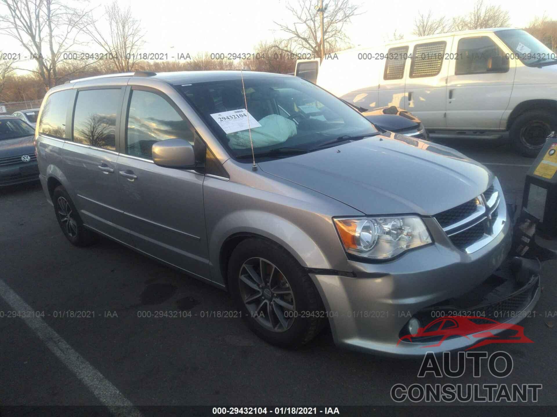 DODGE GRAND CARAVAN 2017 - 2C4RDGCG1HR842330