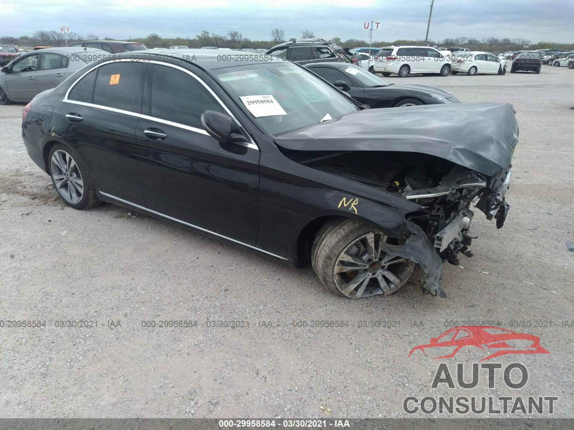 MERCEDES-BENZ C-CLASS 2019 - 55SWF8DB5KU297661