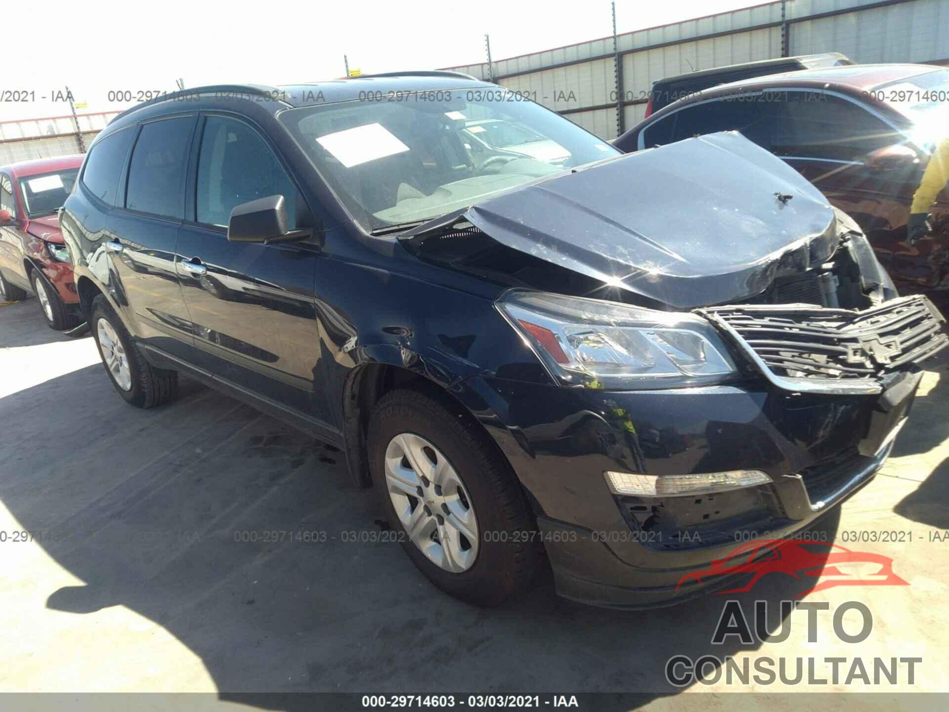 CHEVROLET TRAVERSE 2016 - 1GNKRFKD0GJ211504