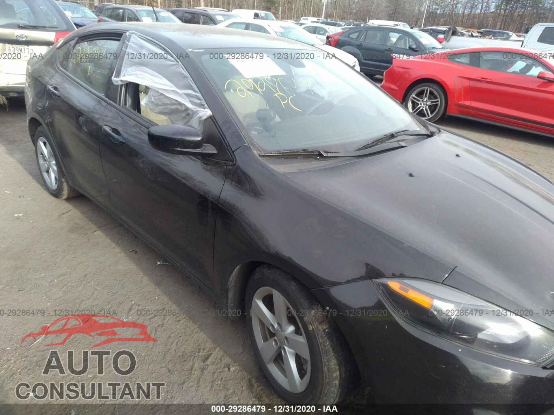 DODGE DART 2016 - 1C3CDFBB4GD577348