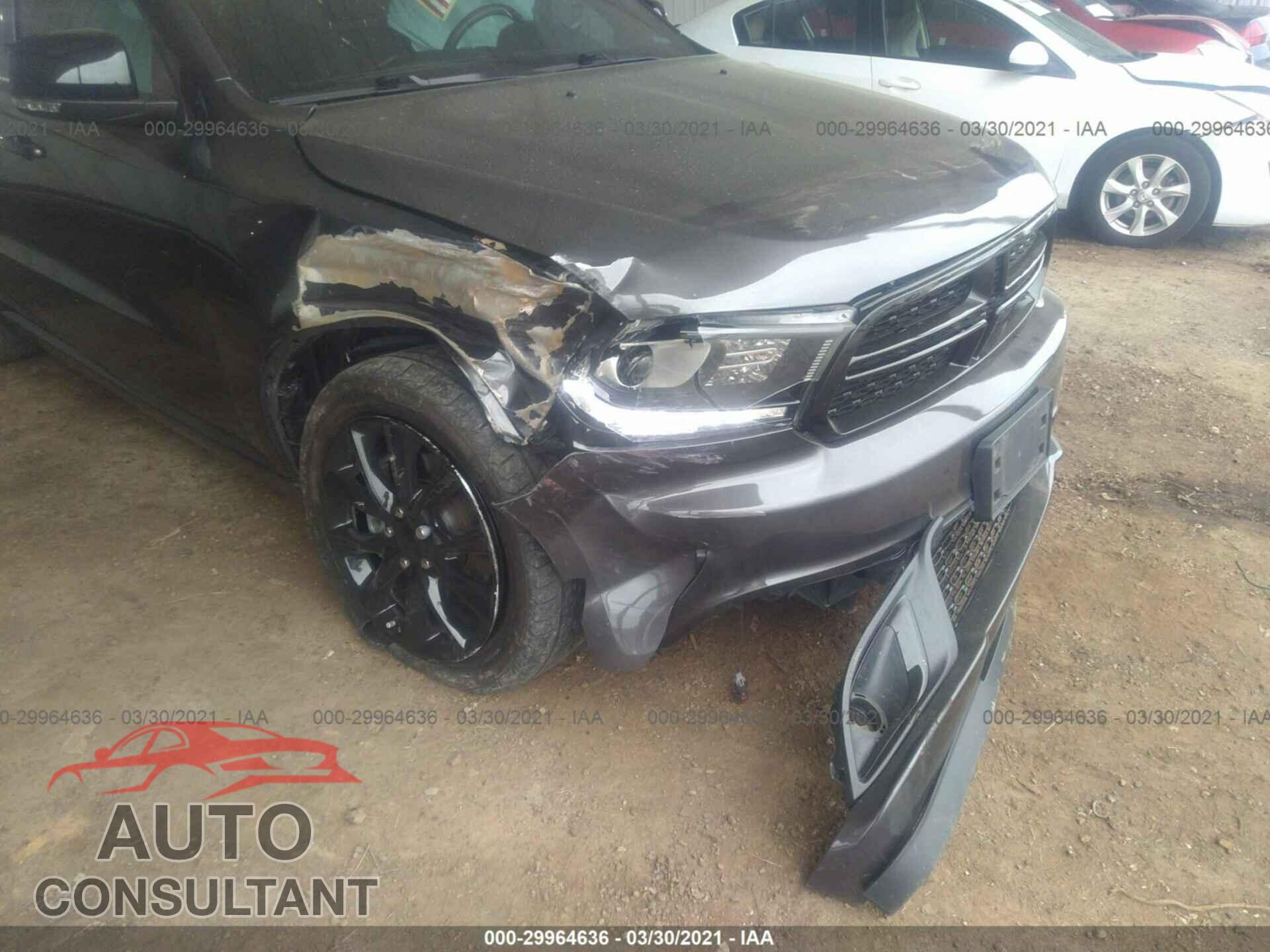 DODGE DURANGO 2017 - 1C4SDJCTXHC619269