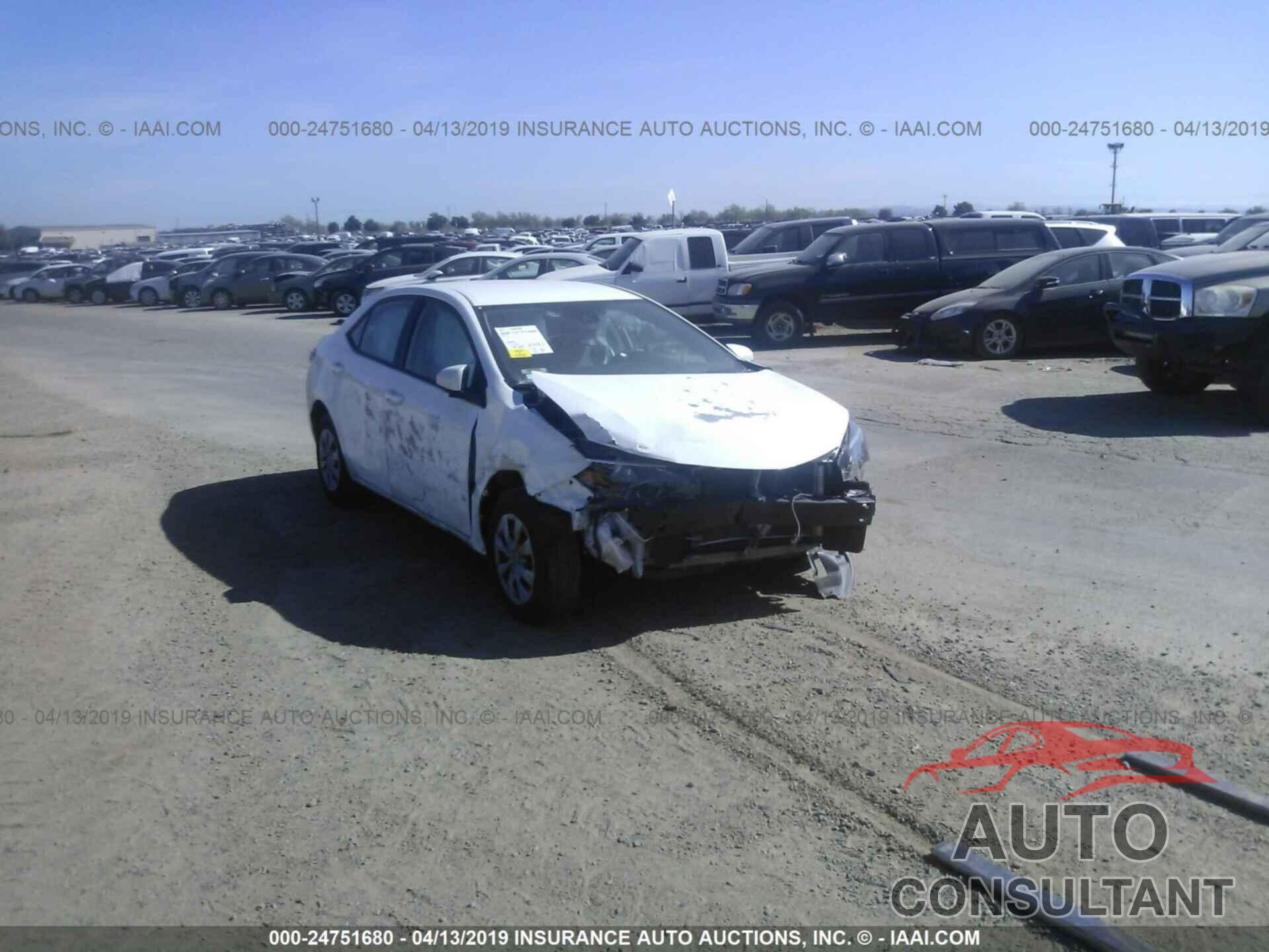 TOYOTA COROLLA 2019 - 5YFBURHE4KP883661