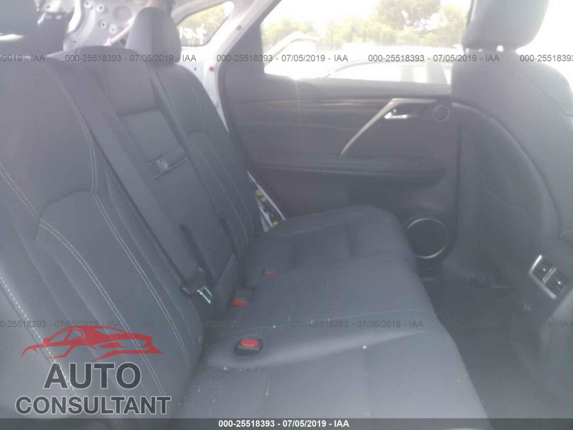 LEXUS RX 2017 - 2T2ZZMCA3HC044886