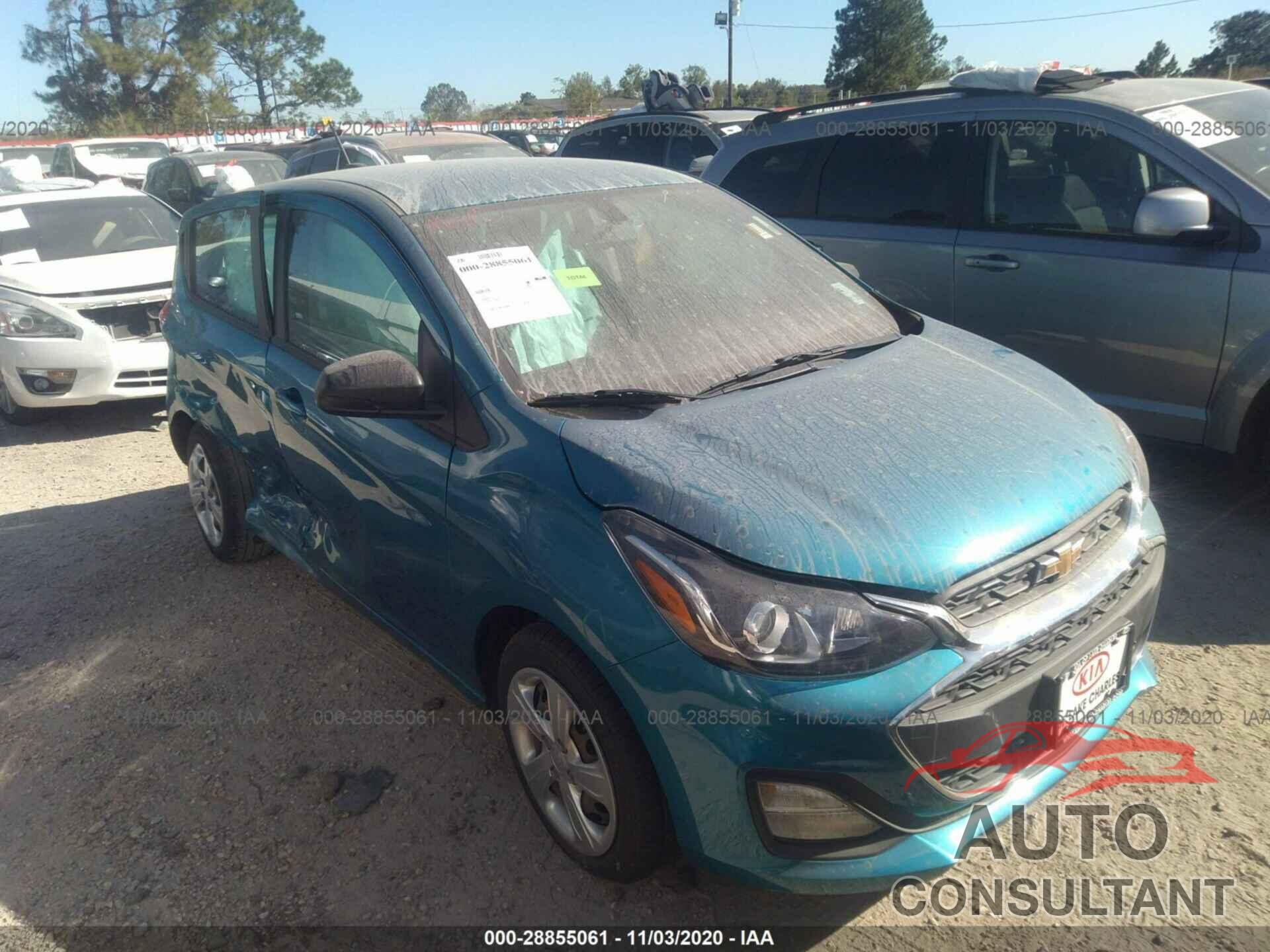 CHEVROLET SPARK 2019 - KL8CB6SA9KC740477
