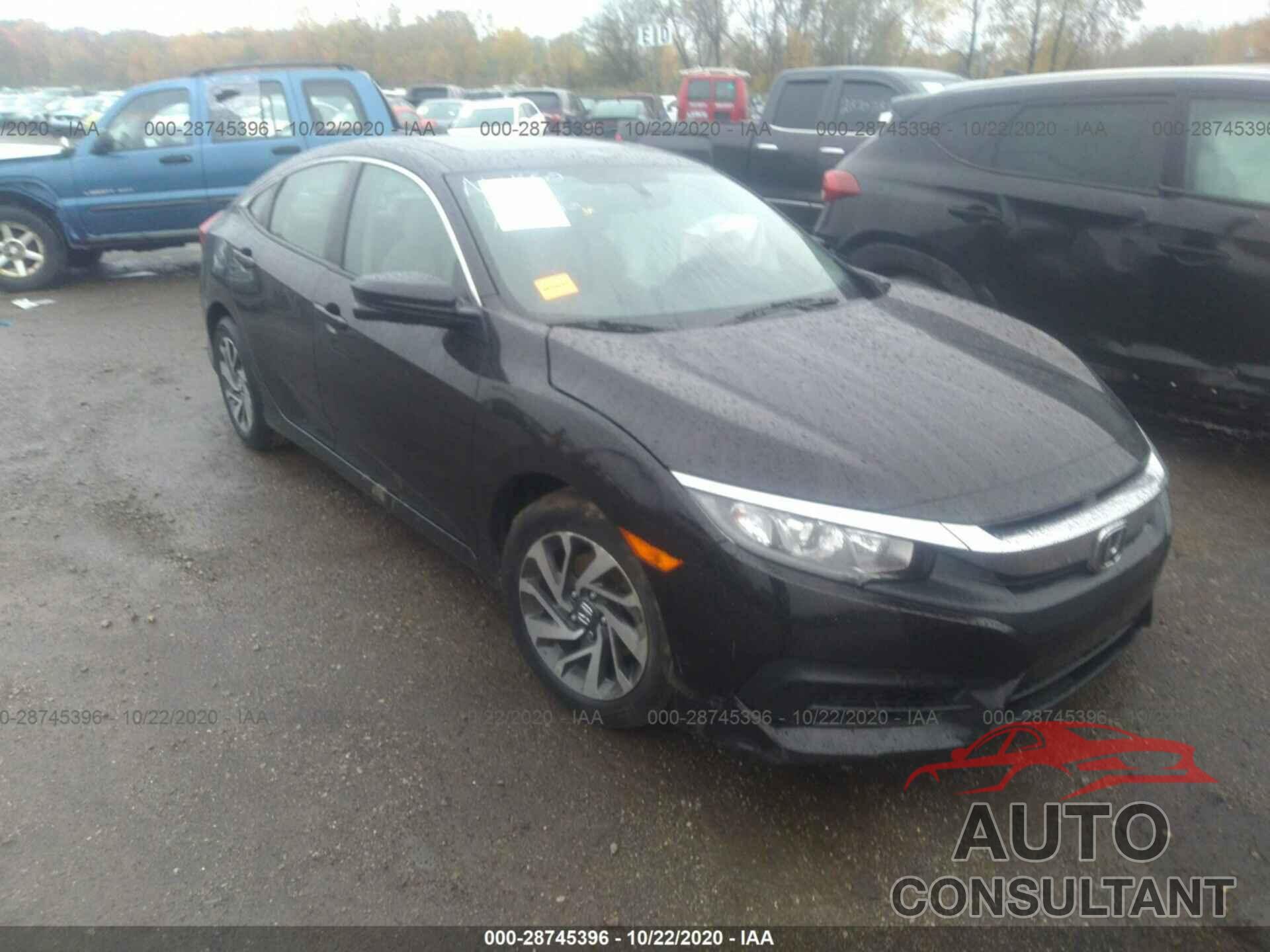 HONDA CIVIC SEDAN 2018 - 2HGFC2F76JH564137