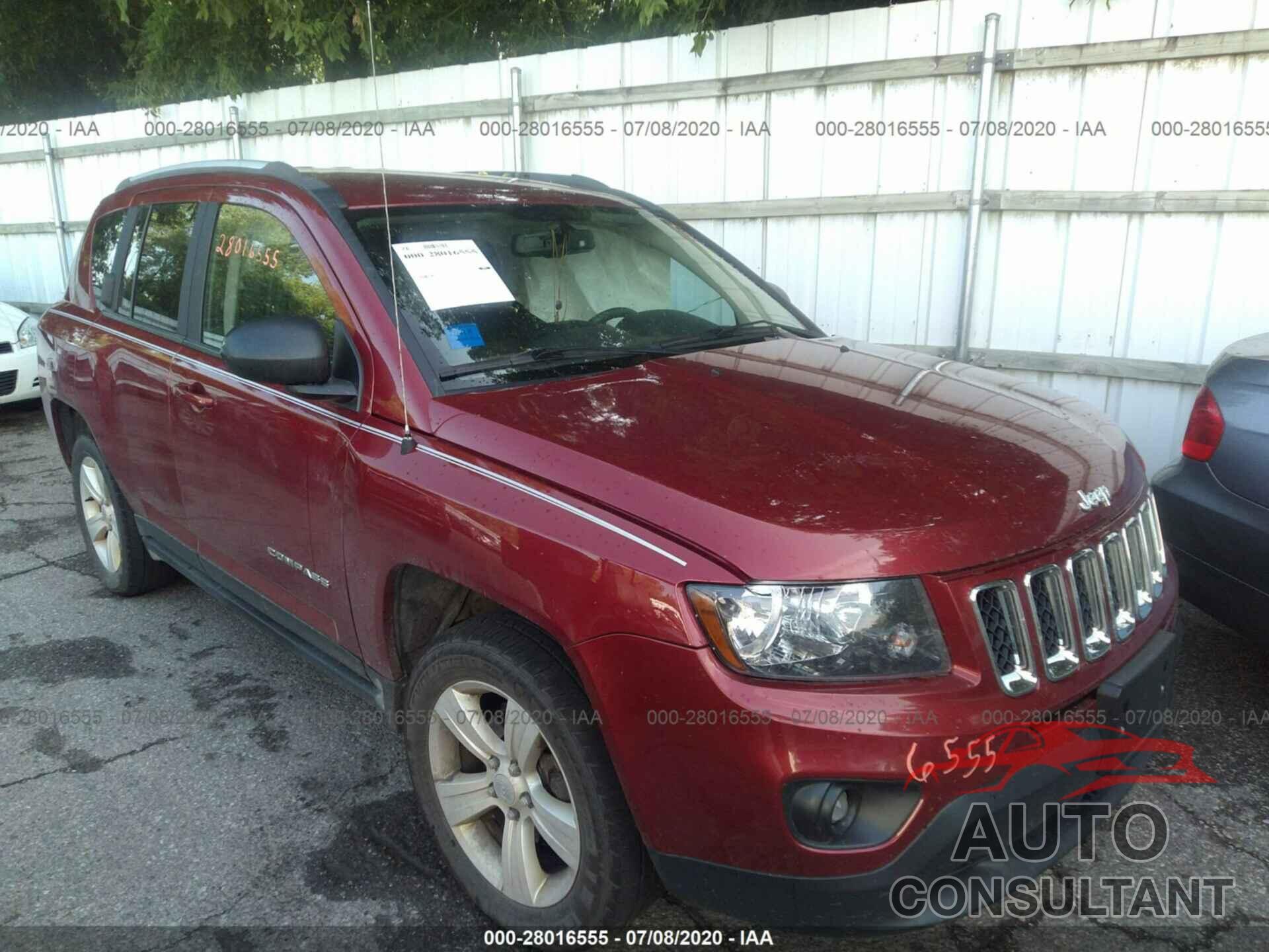 JEEP COMPASS 2016 - 1C4NJDBB9GD566282