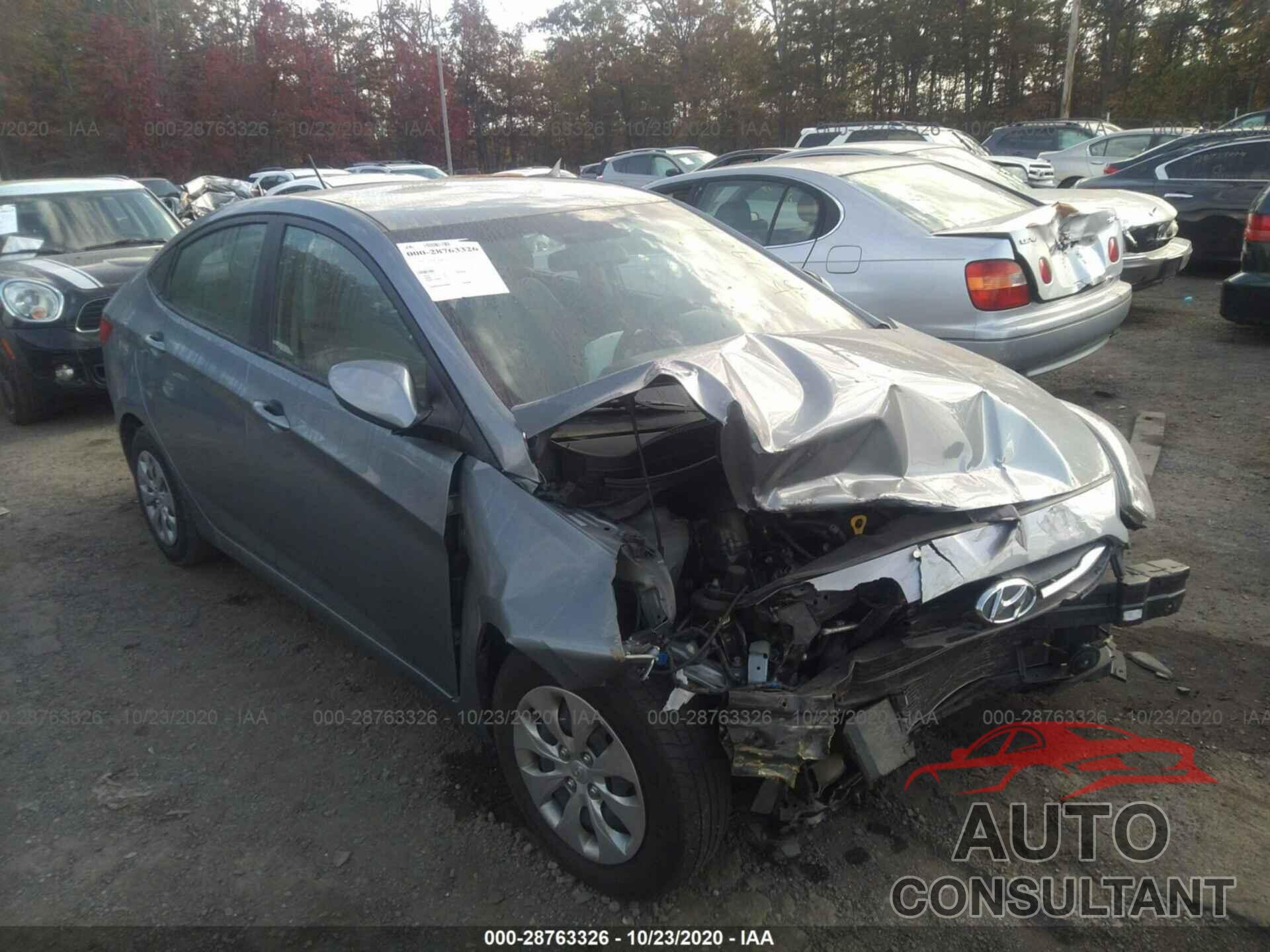 HYUNDAI ACCENT 2017 - KMHCT4AE7HU360341