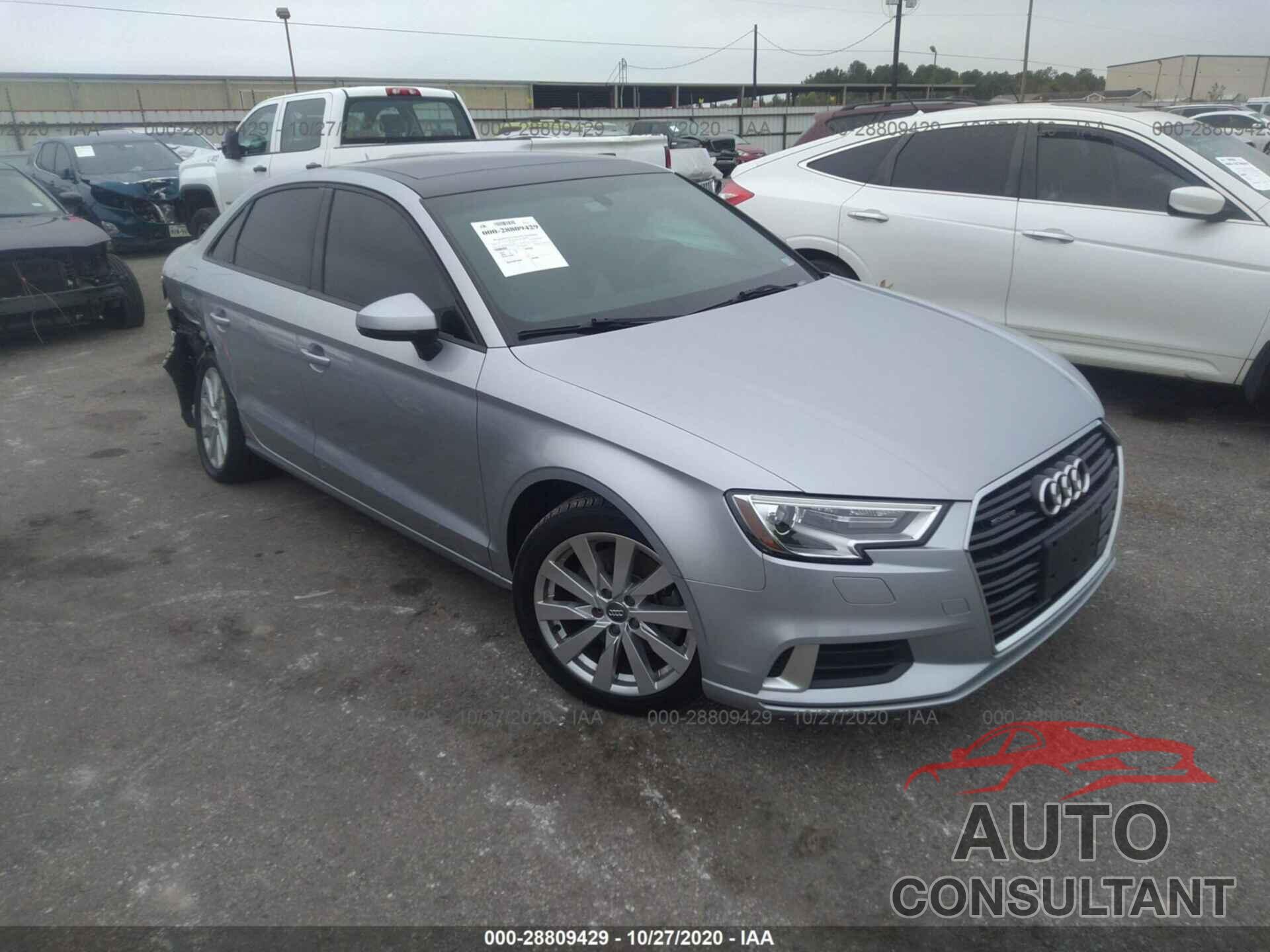AUDI A3 SEDAN 2017 - WAUB8GFF3H1028190