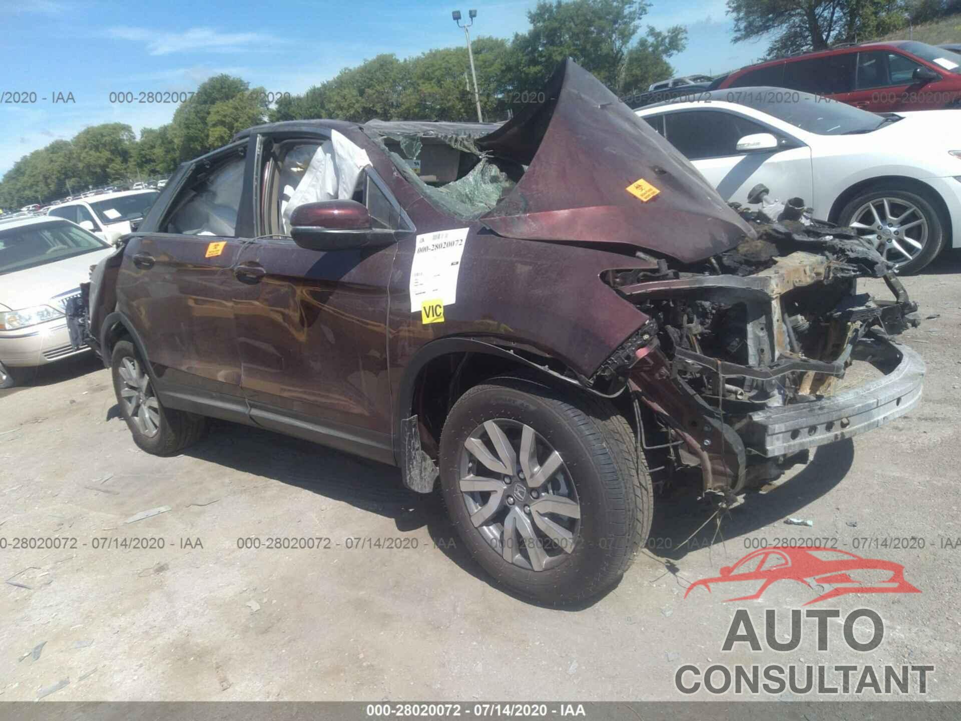 HONDA PILOT 2020 - 5FNYF6H52LB038503